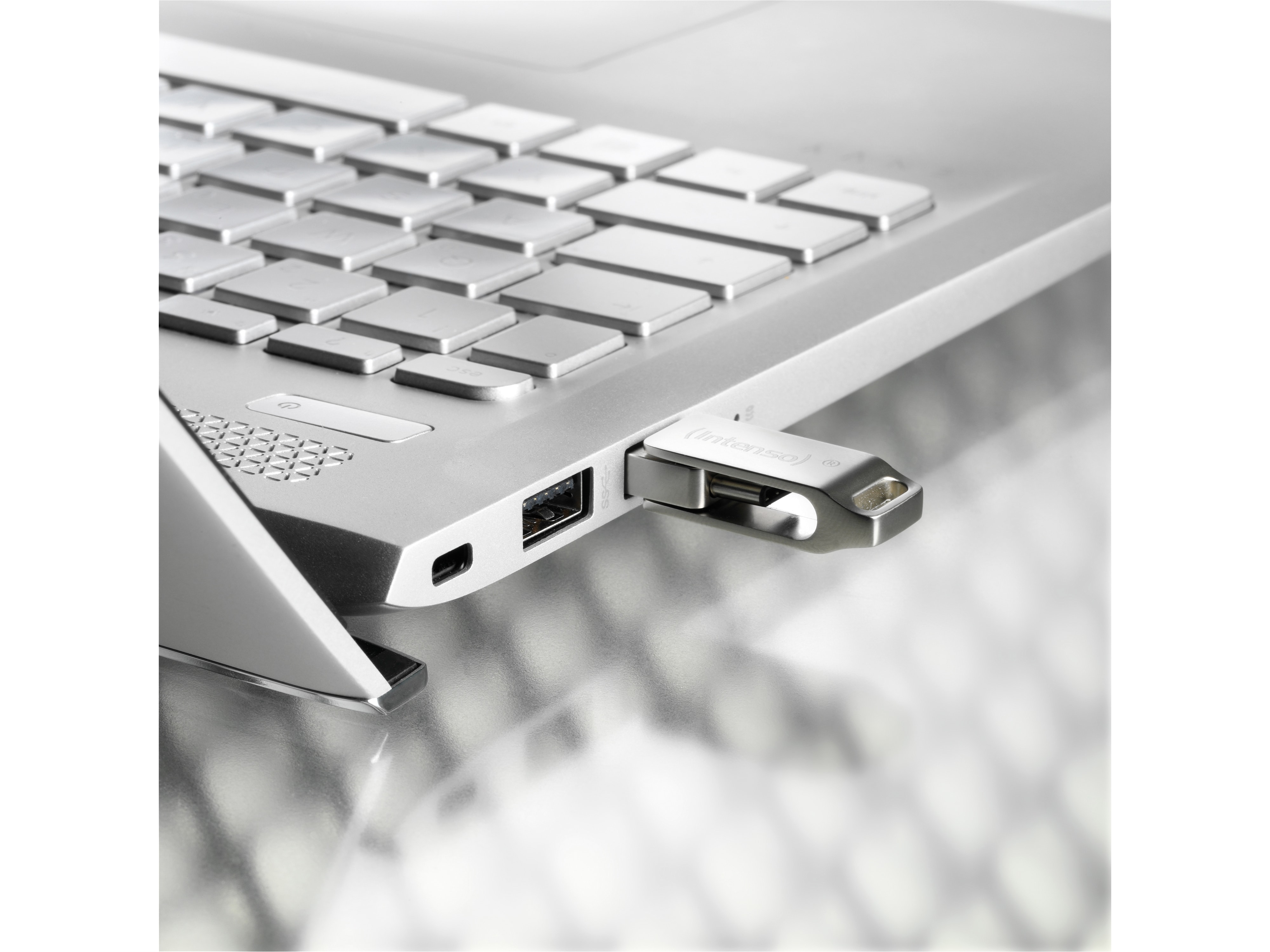 INTENSO USB 3.2 cMobile Line, 128 GB, silber
