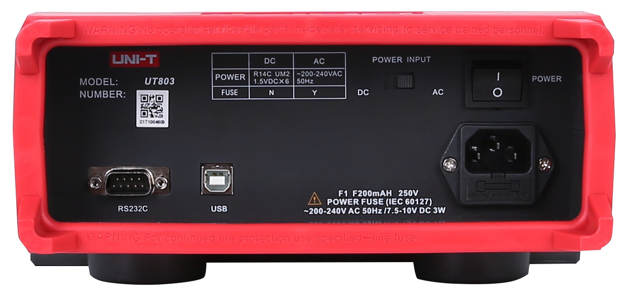 UNI-T Tischmultimeter UT803, True RMS