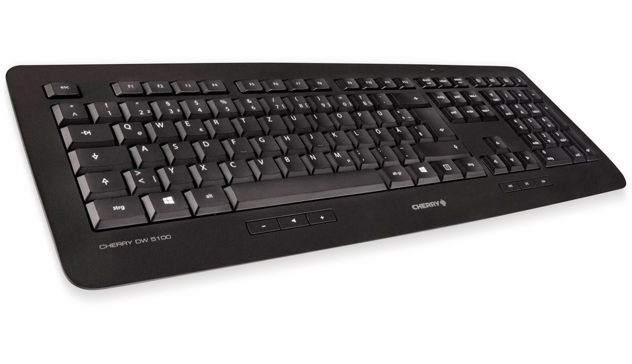 CHERRY Tastatur- und Mausset DW 5100, schwarz