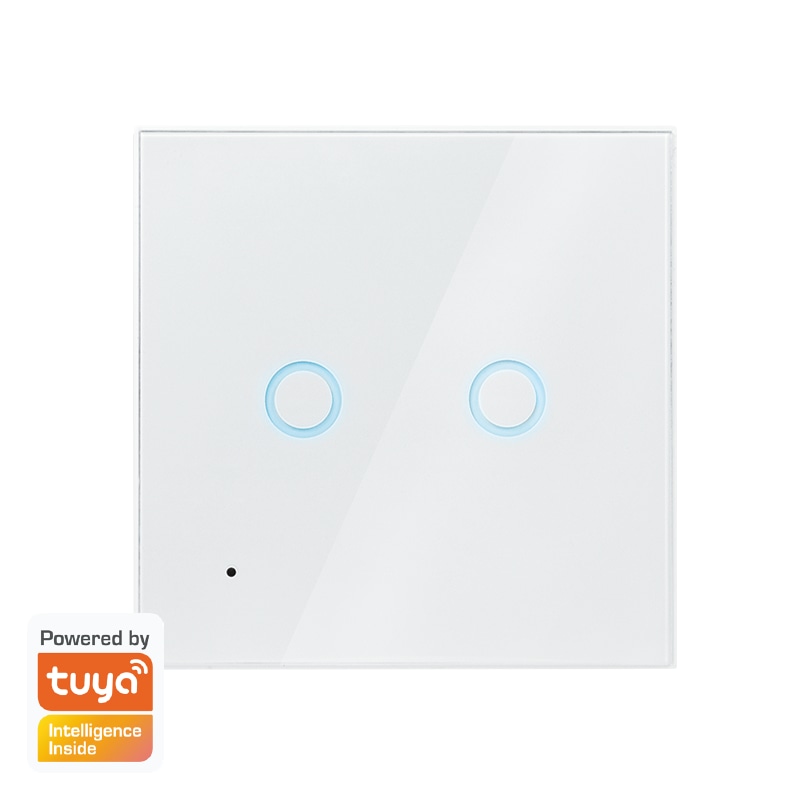 LOGILINK Wi-Fi Smart Wandschalter SH0112, 2-fach