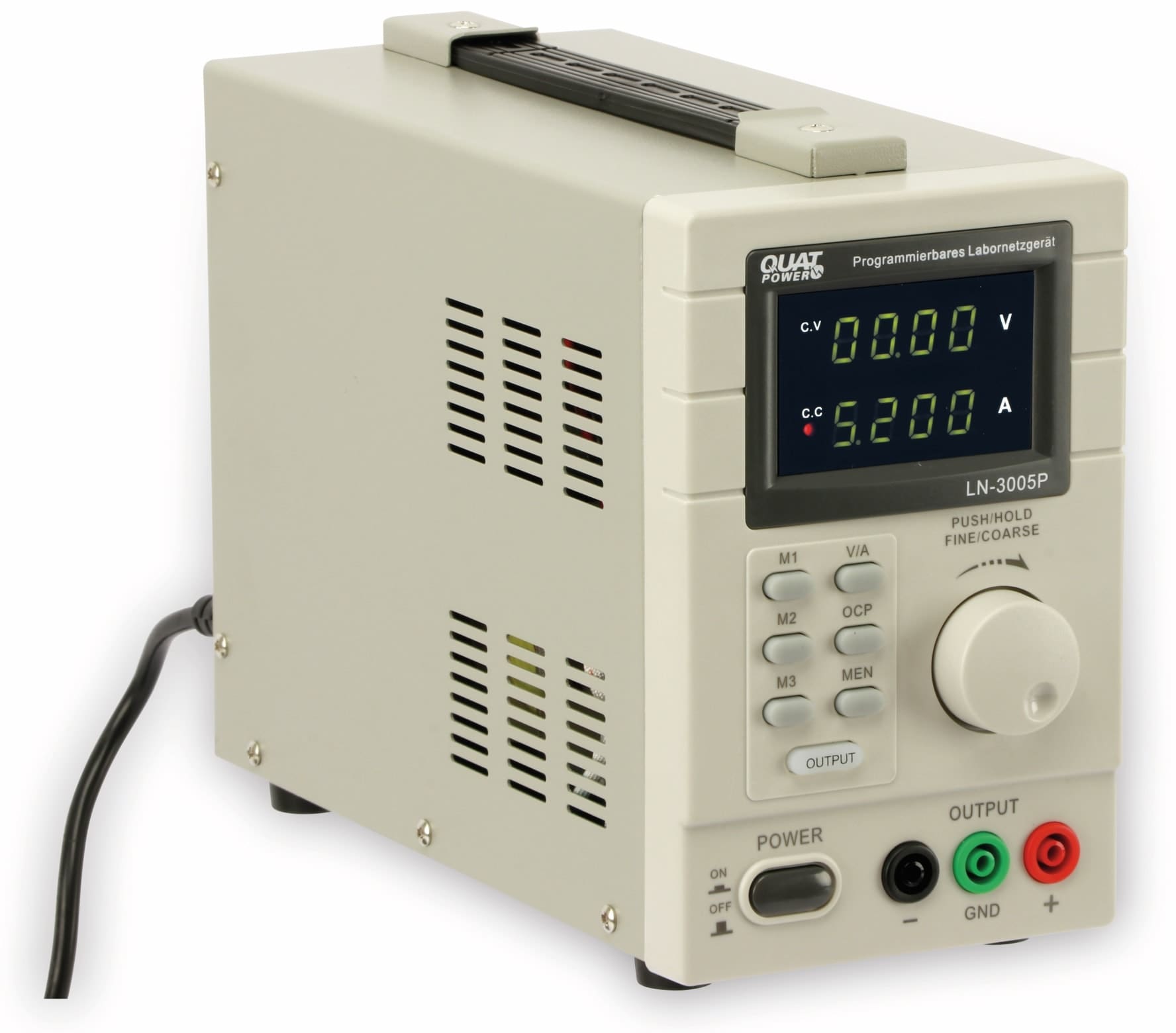 QUATPOWER Programmierbares Netzgerät mit USB-Interface LN-3005P, 30 V-/5 A