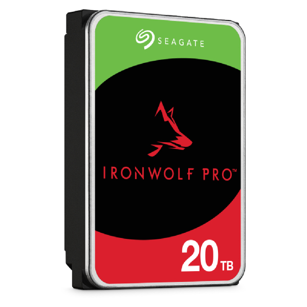 SEAGATE HDD Festplatte IronWolf Pro, 20 TB, 8,9cm (3,5"), 7200 RPM, SATA3, 256 MB