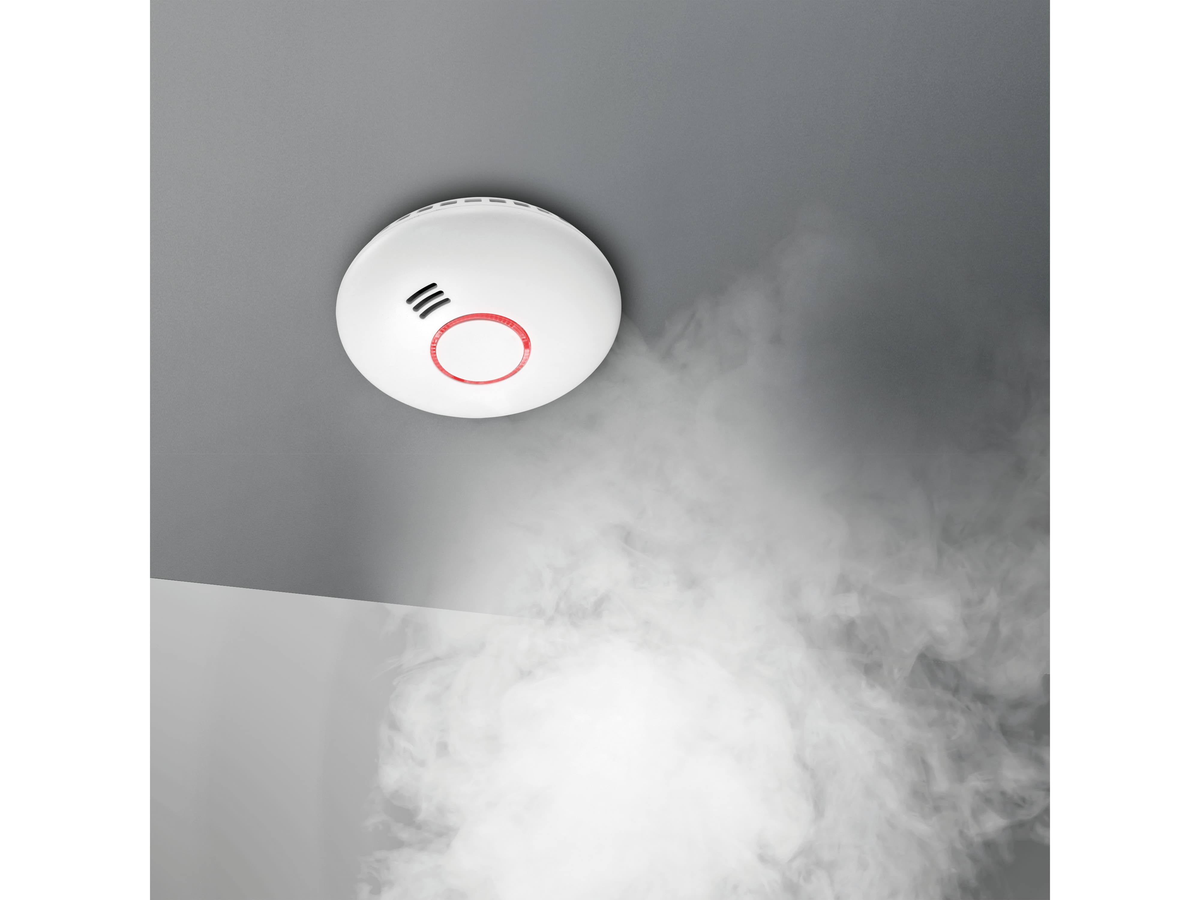 ALECTO Rauchmelder Smart-Smoke10, weiß