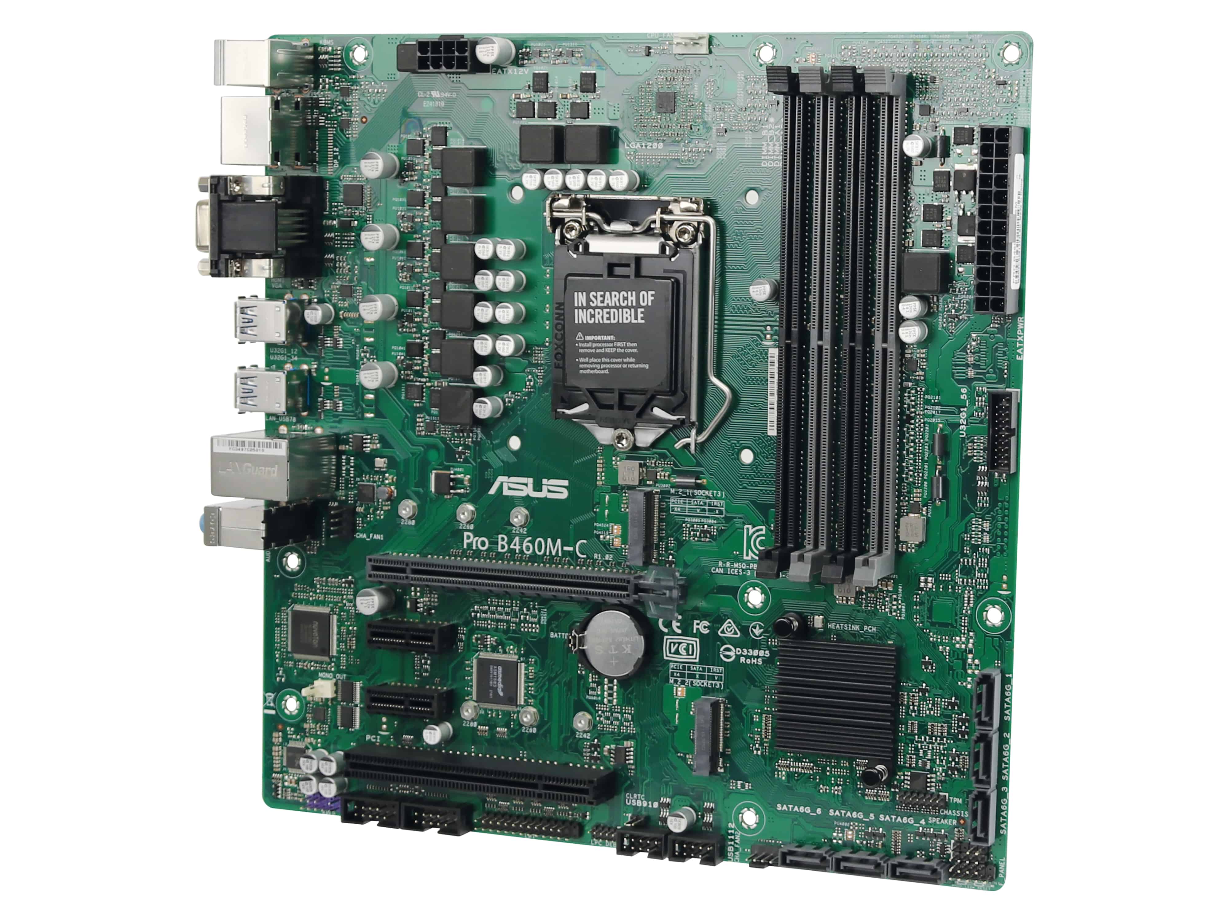 ASUS, Mainboard, PRO B460M-C, Micro-ATX 