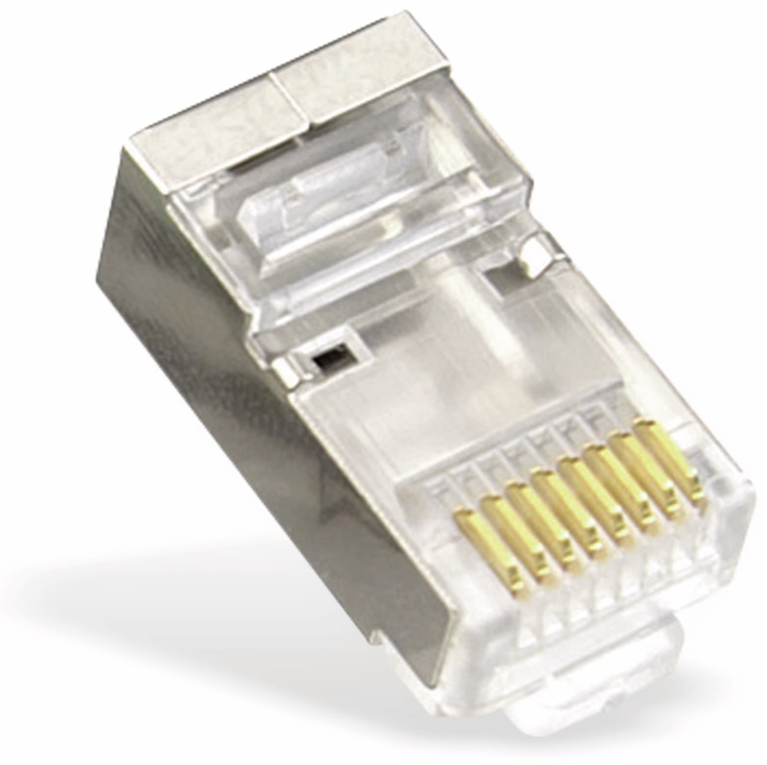 S-IMPULS CAT.5 RJ45-Stecker, transparent