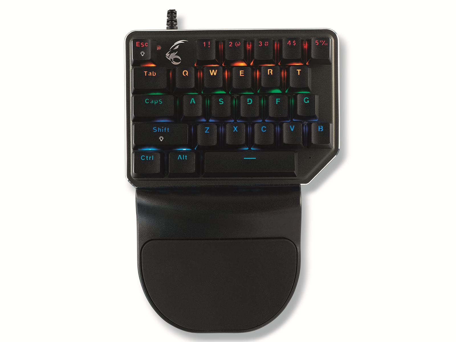 Mediarange Gaming-Tastatur MRGS100, 27 Keys, 8 Color-Modes