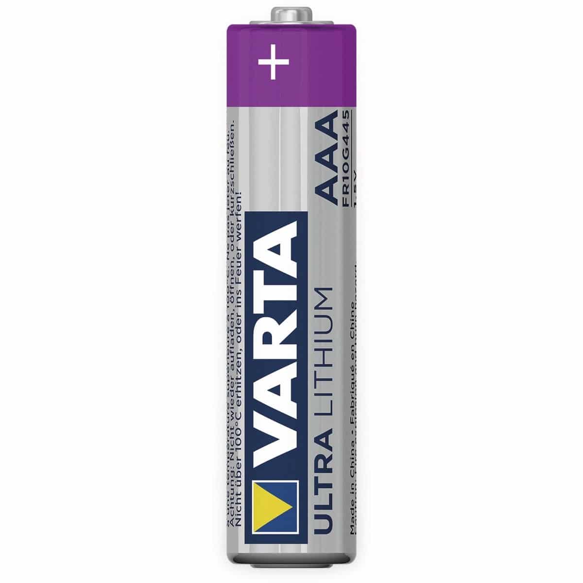 VARTA Micro-Lithiumbatterie ULTRA, 2 Stück