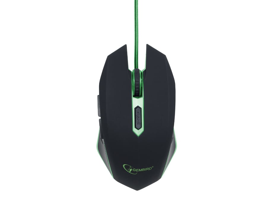 Gembird Gaming-Maus 2400dpi, grün