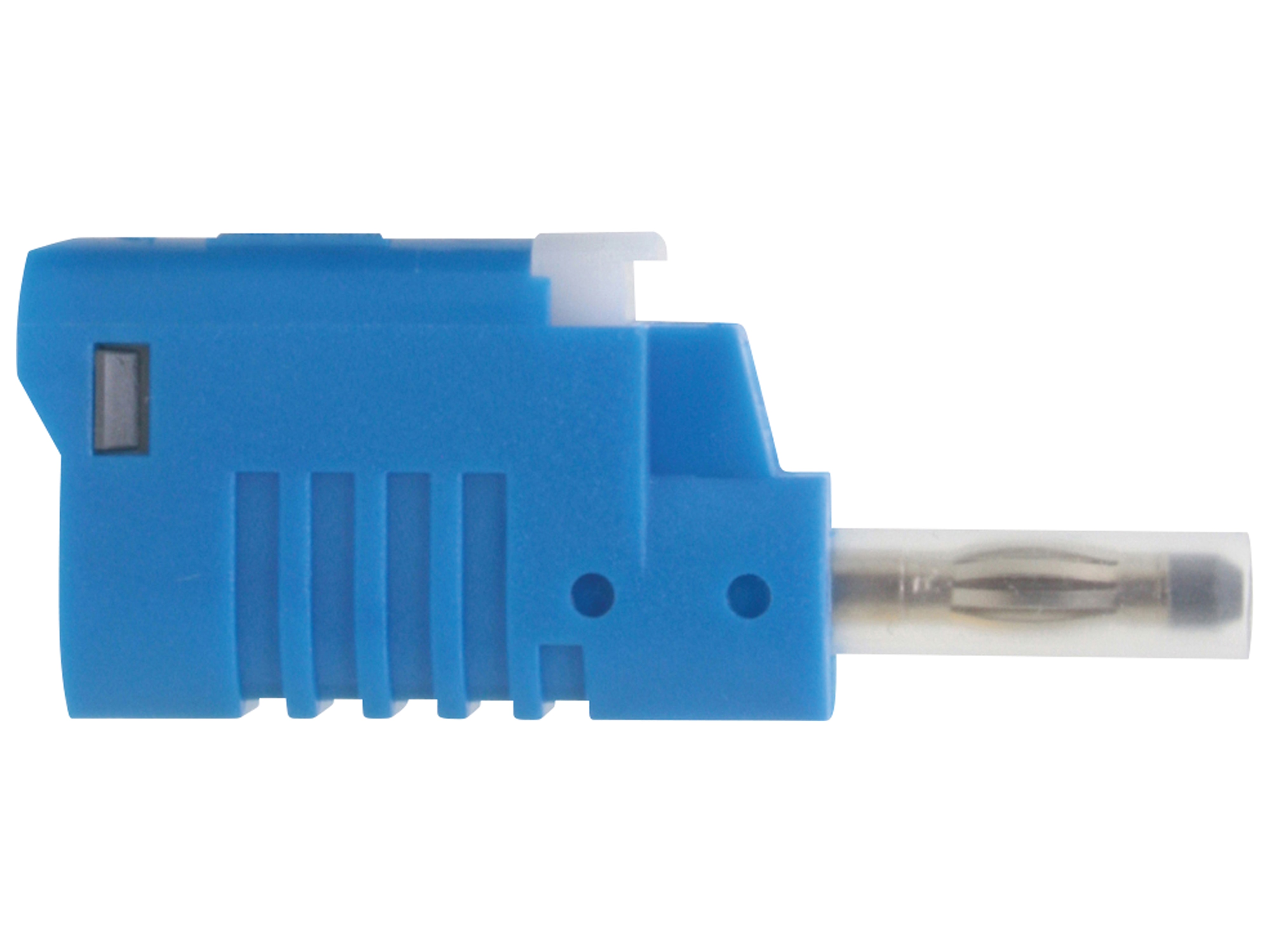 DONAU ELEKTRONIK Sicherheits-Laborstecker, 4 mm, blau, 1082