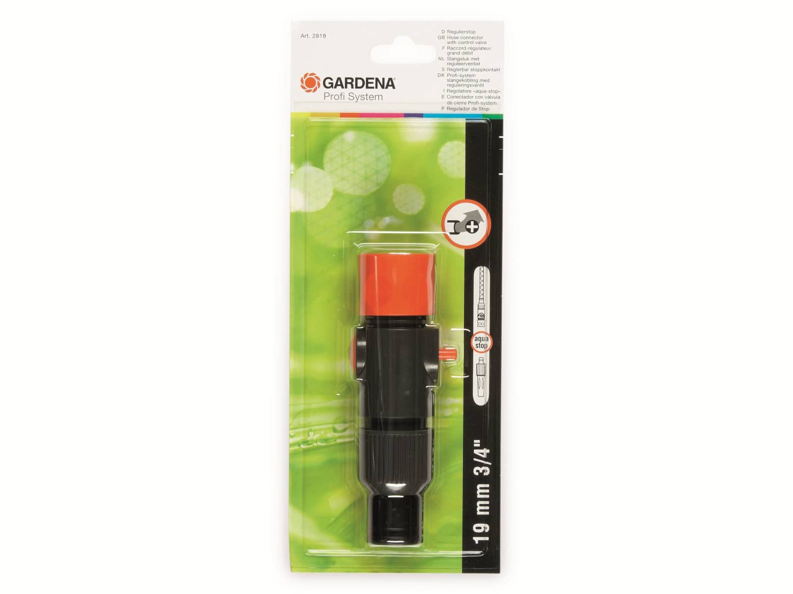 GARDENA Regulierstop 2819-20 Profi-System, 19 mm (3/4")