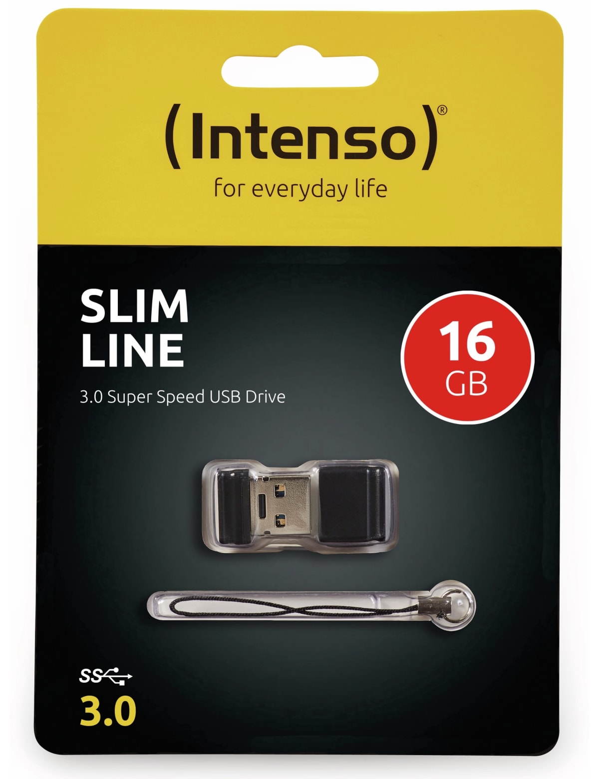 INTENSO USB 3.2 Speicherstick Slim Line, 16 GB