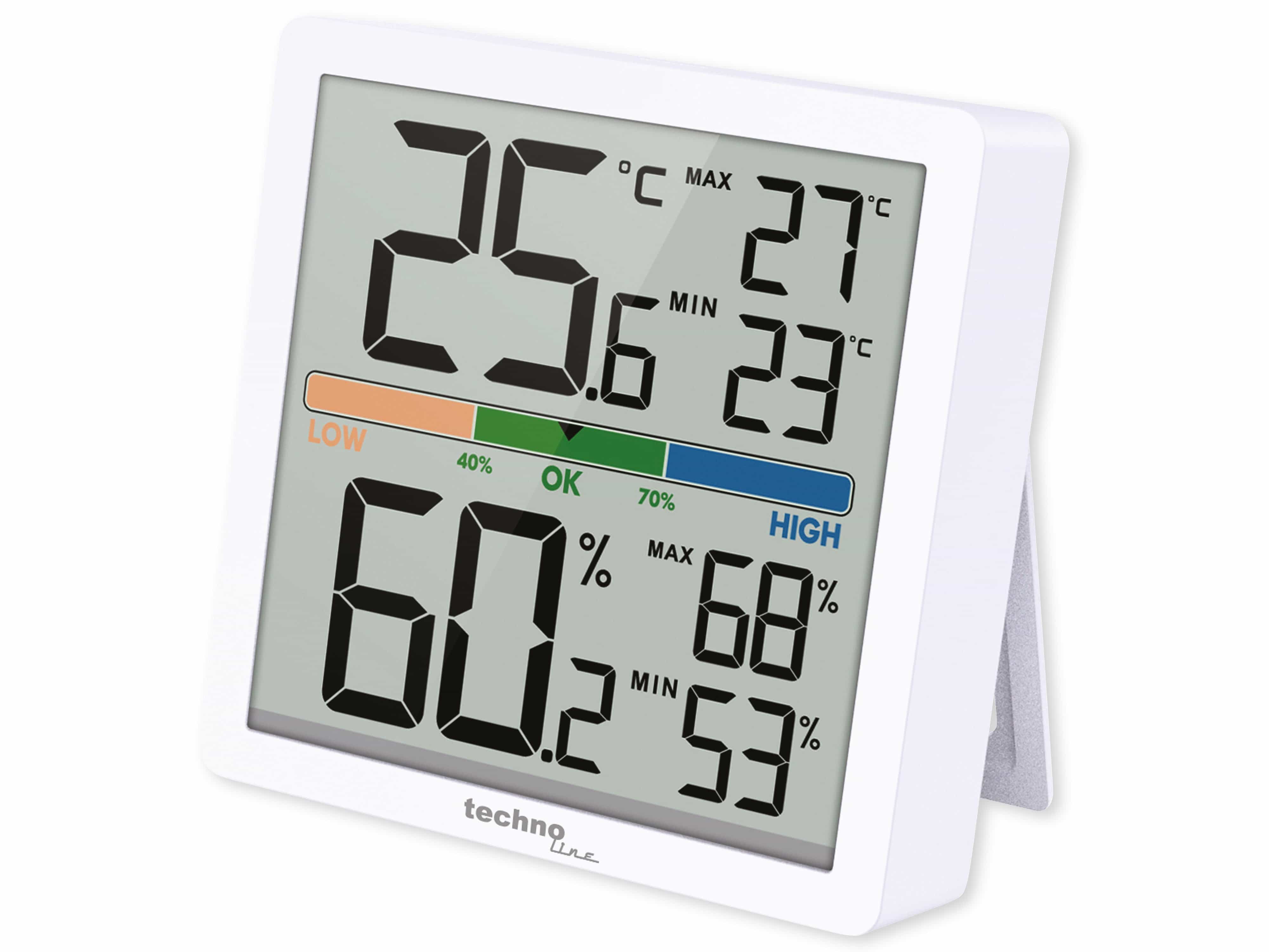 TECHNOLINE Digitales Thermometer-Hygrometer WS9472