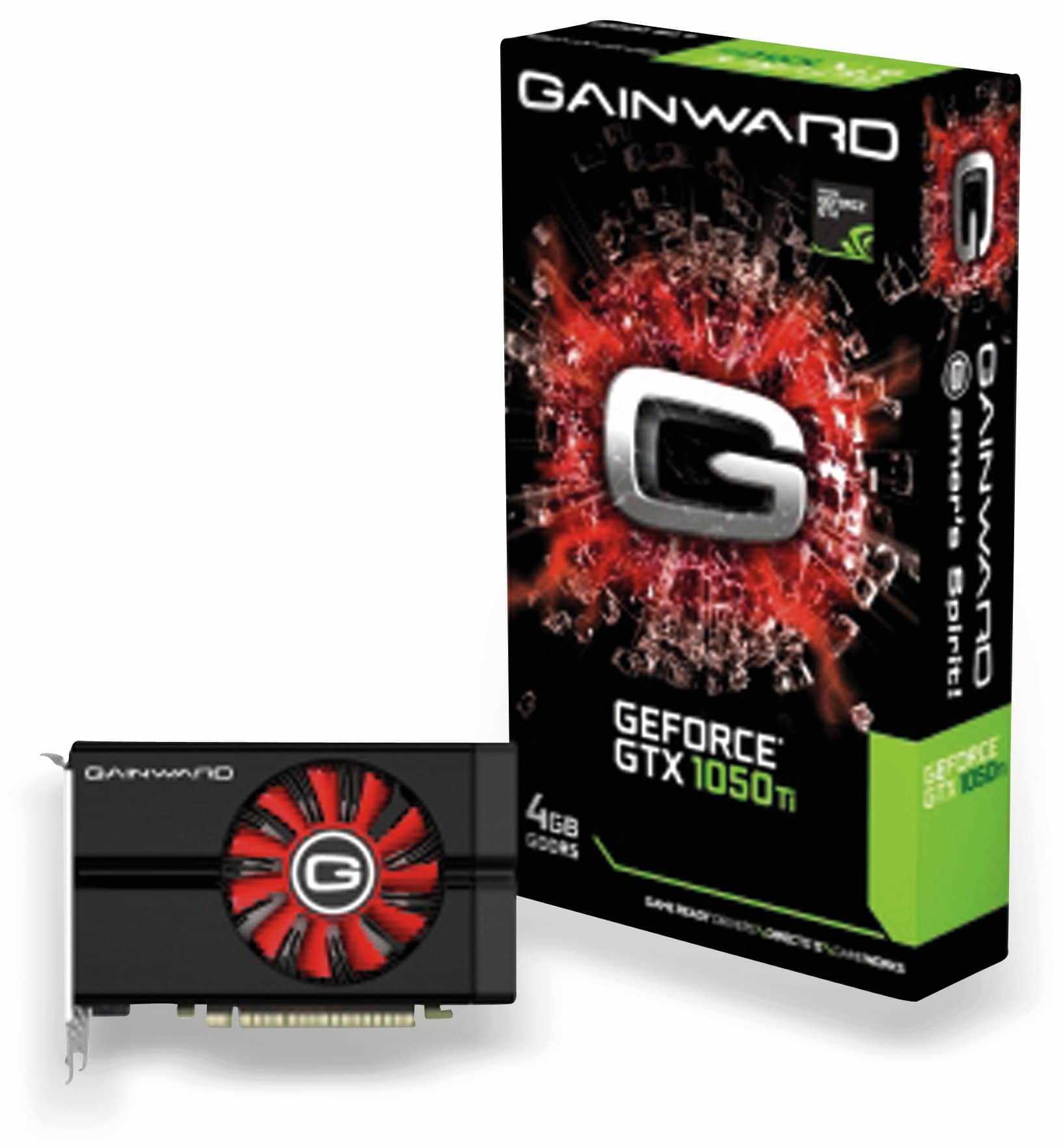 GAINWARD Grafikkarte GTX 1050 Ti, 4 GB DDR5