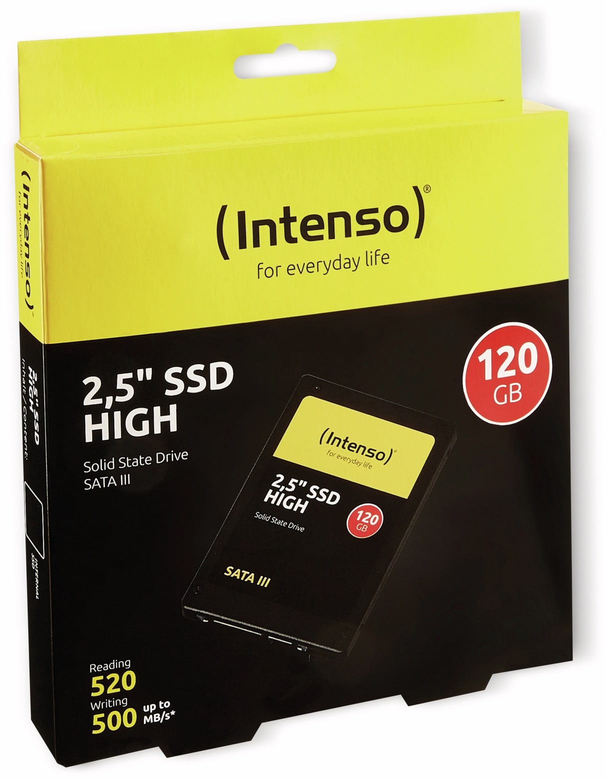 INTENSO SSD High Performance 3813430, SATA III, 120 GB