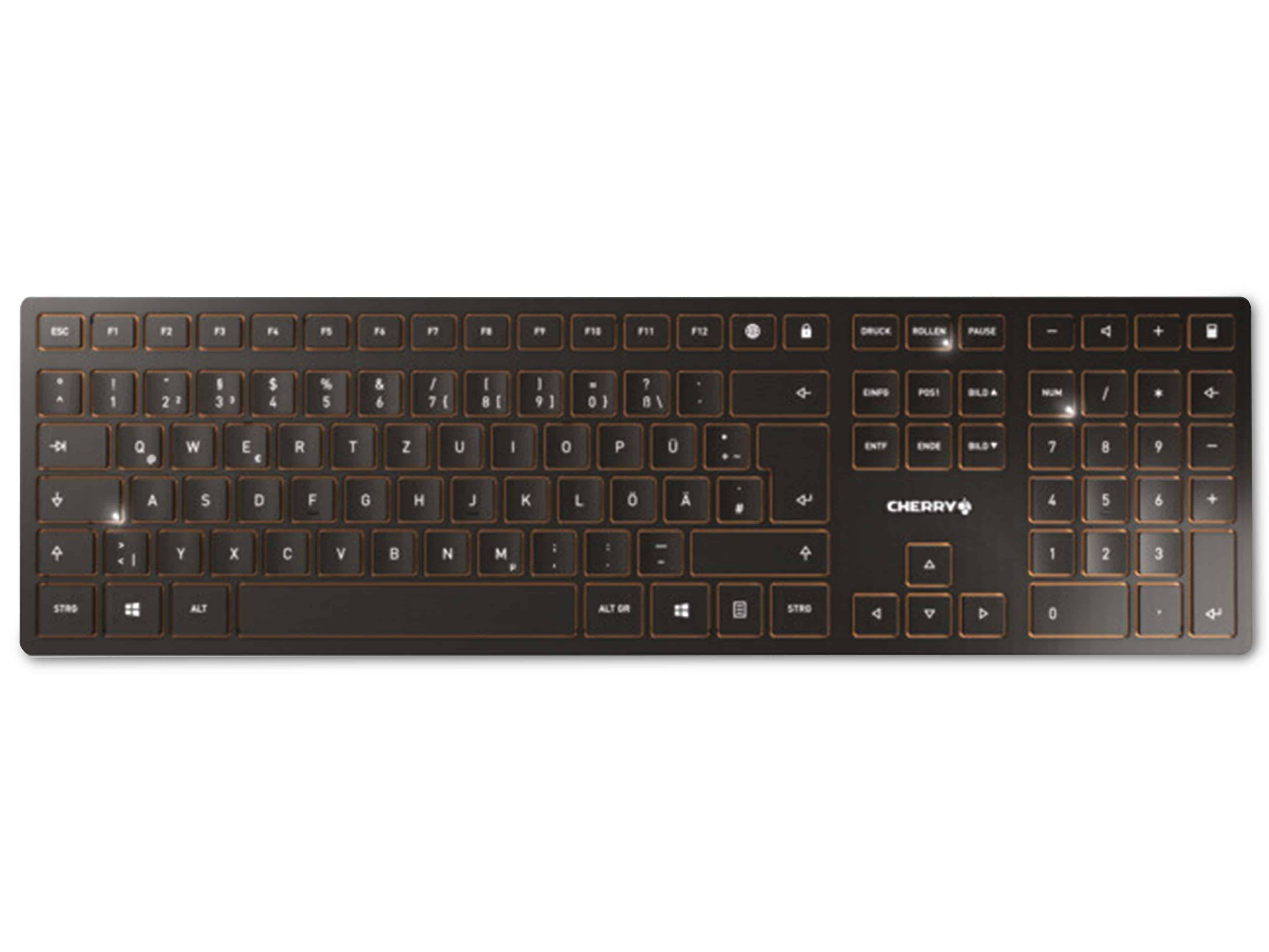 CHERRY Maus- und Tastaturset DW 9100, Slim, schwarz