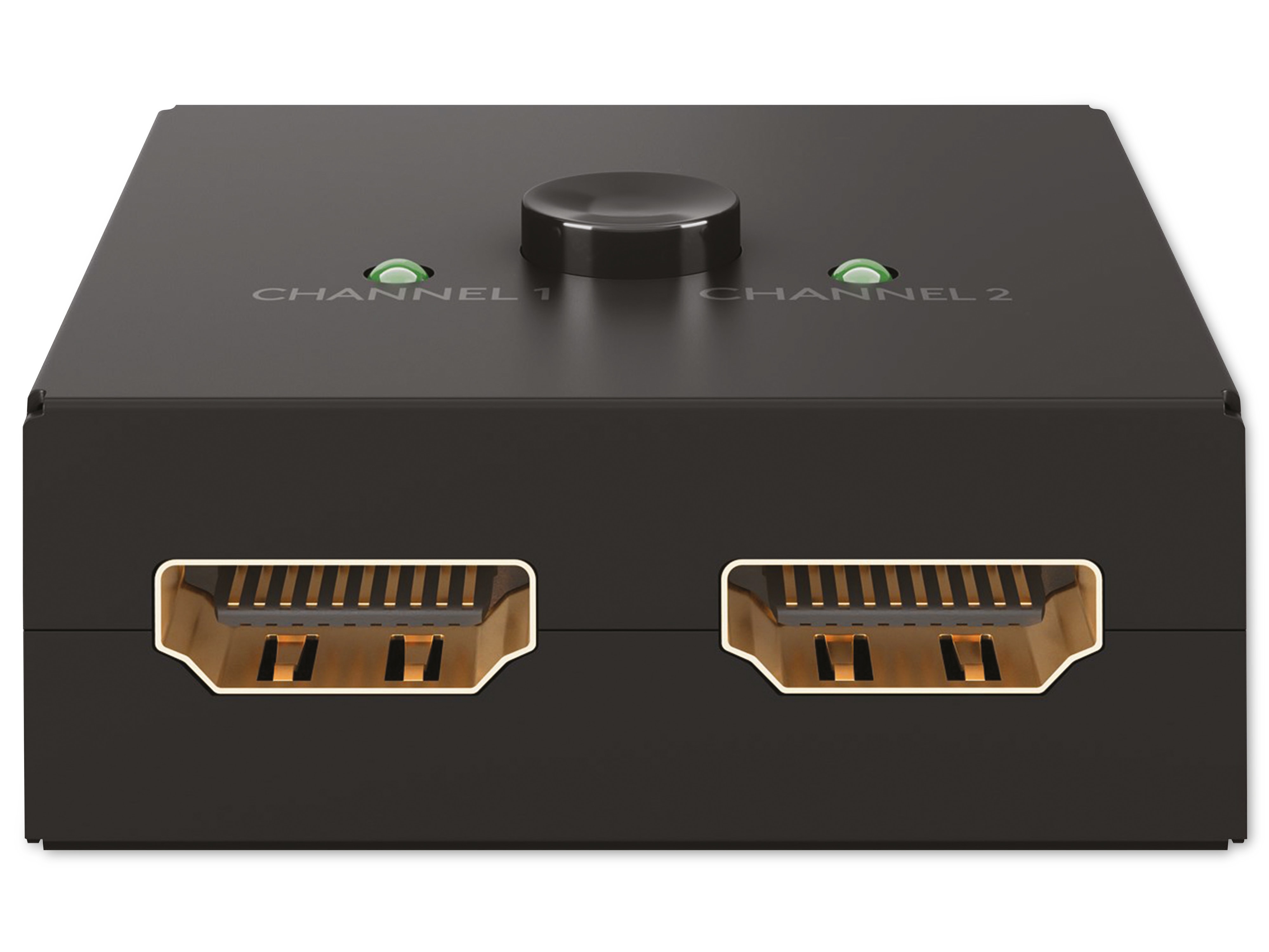 GOOBAY Manuelle HDMI-Umschaltbox 2 auf 1, 4K, 30 Hz