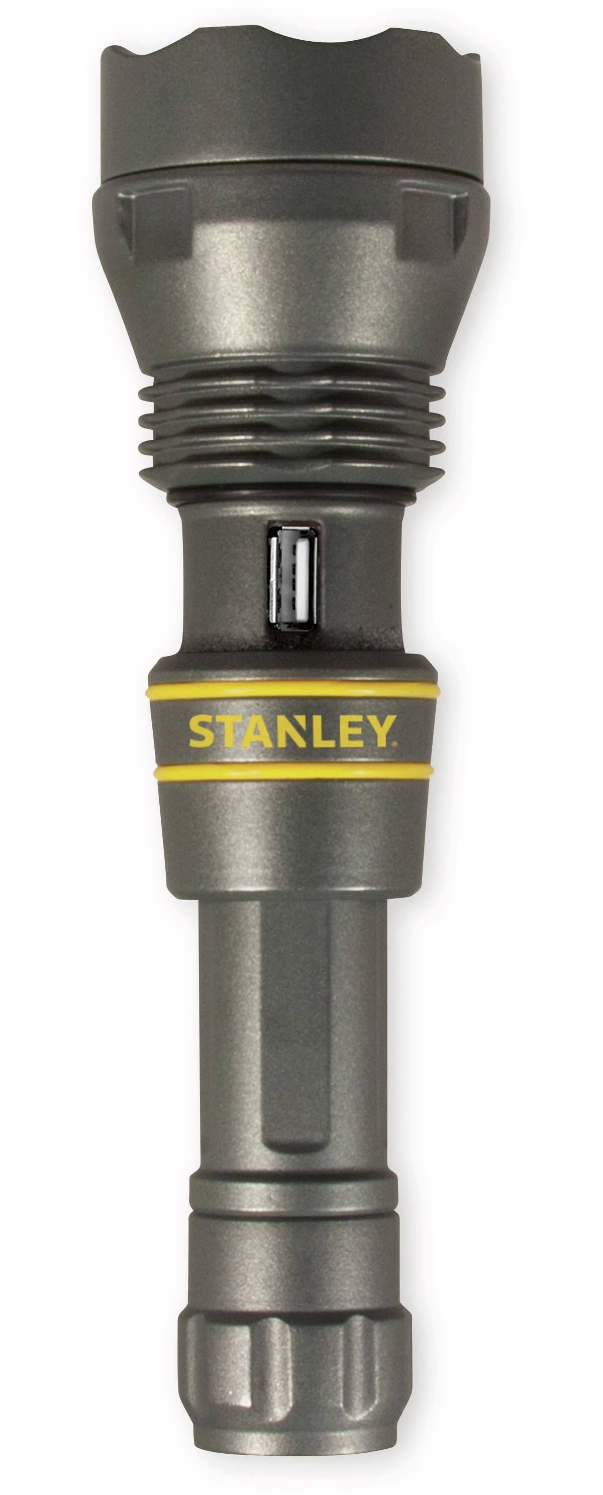 Stanley LED-Taschenlampe 450lm, 5 W, Powerbank, Aluminium, grau