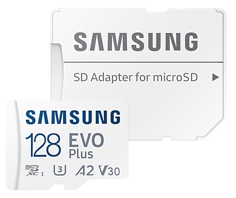 SAMSUNG MicroSDXC-Speicherkarte EVO Plus (2021) 128GB inkl. Adapter