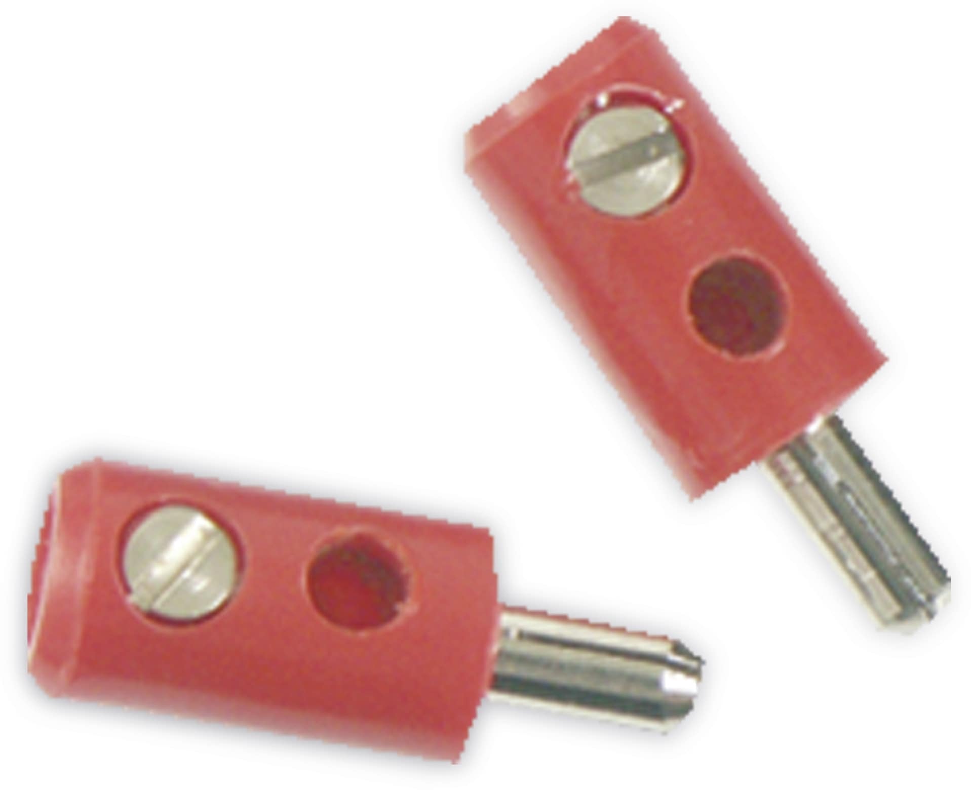 Zwergstecker, rot, 10 Stück