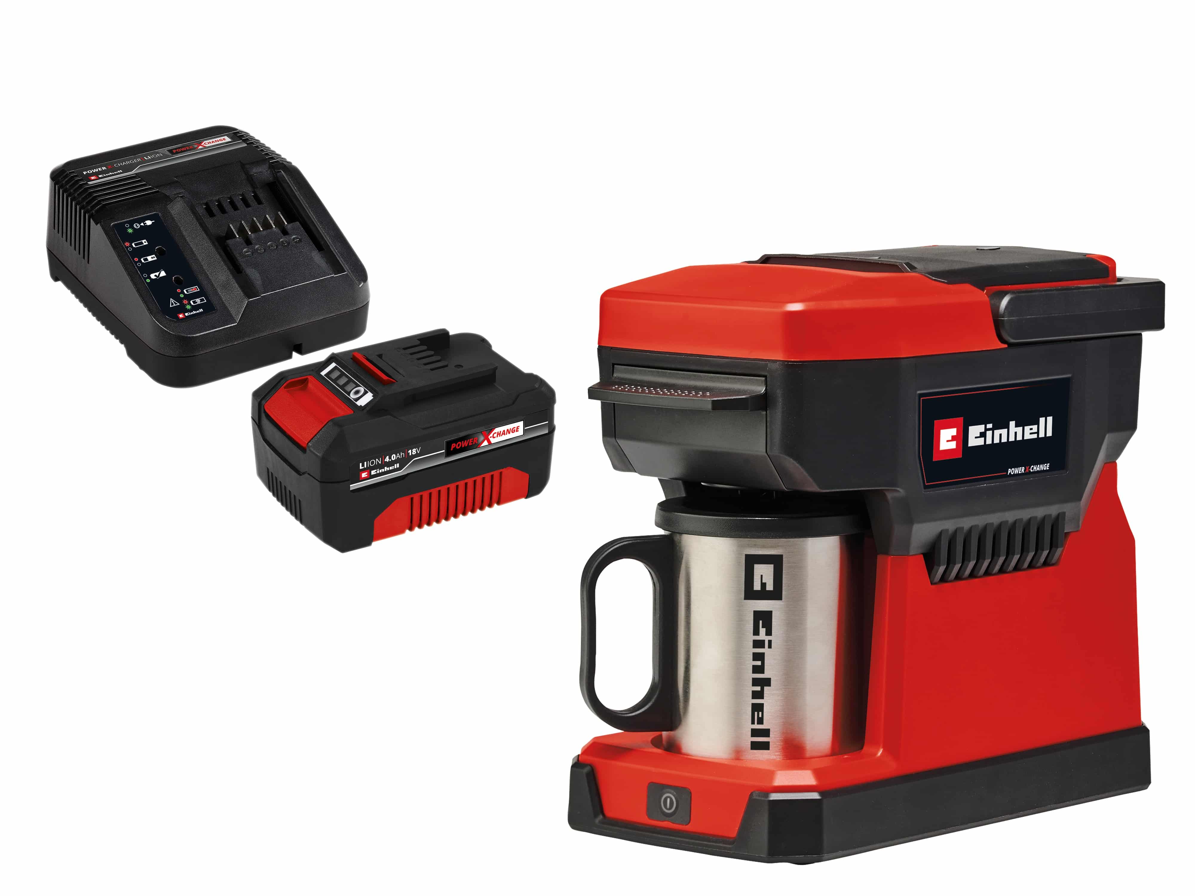 EINHELL Akku-Kaffeemaschine TE-CF 18 Li Kit (1x 4,0 Ah)