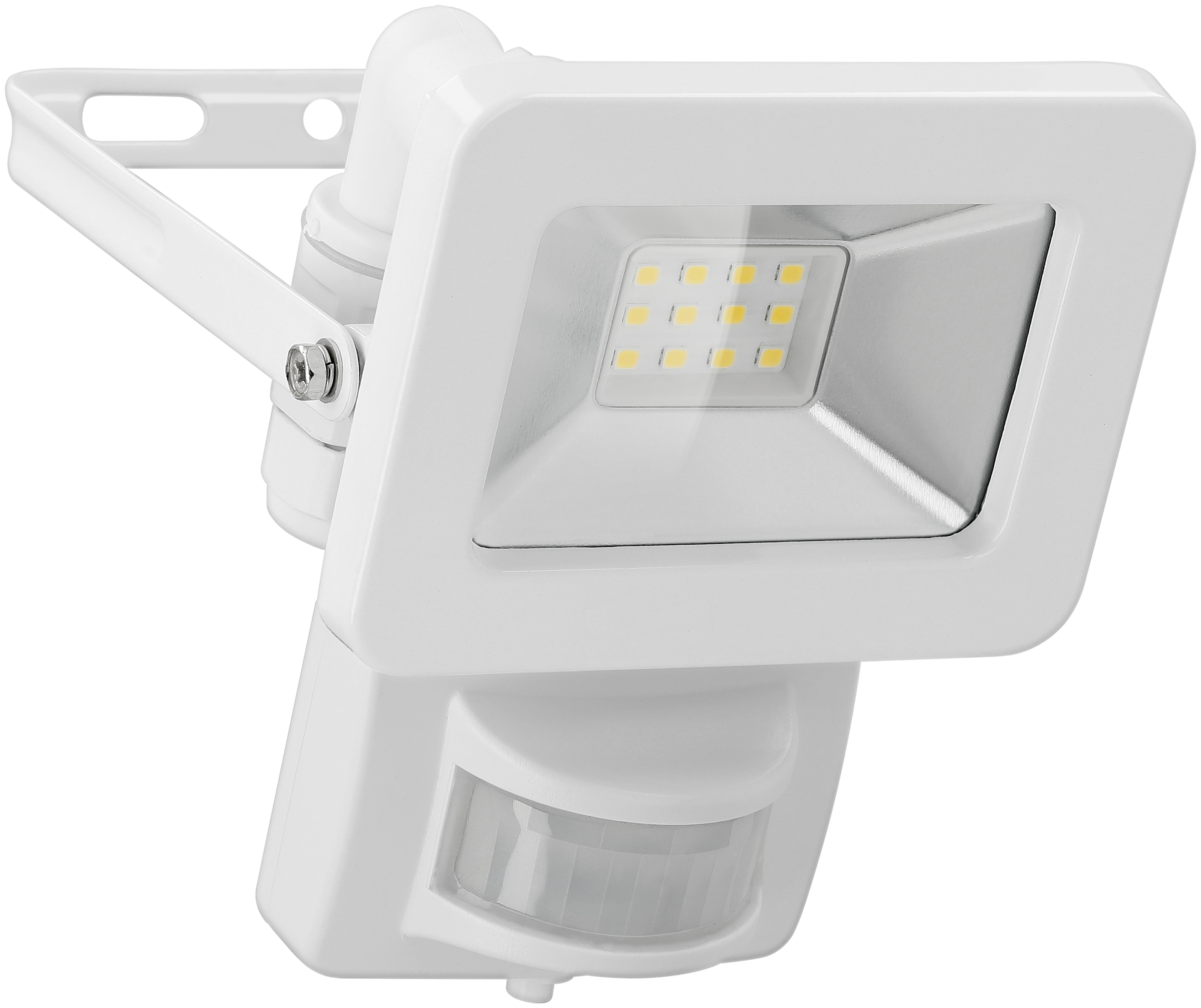 GOOBAY LED-Fluter mit Bewegungsmelder, 10W, 850lm, 4000K, weiß