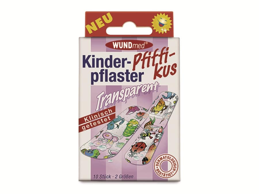 Kinder-Pflaster-Set, Pfiffikus