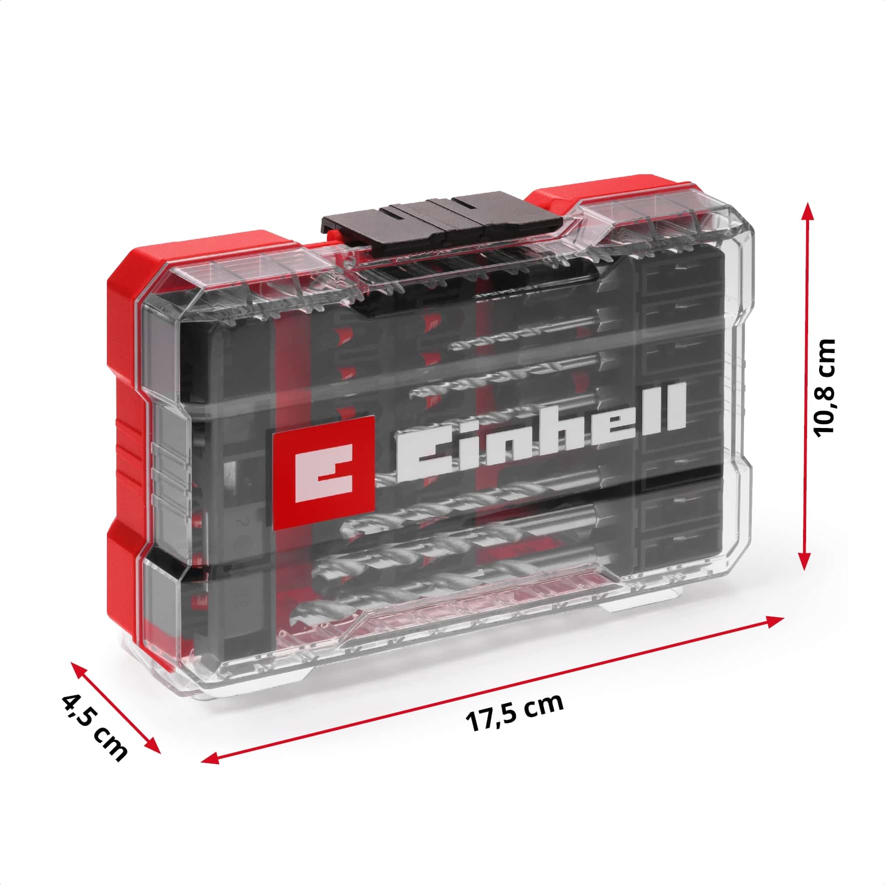 EINHELL Bit- & Bohrer-Set, 108773, M-Case, 39-teilig