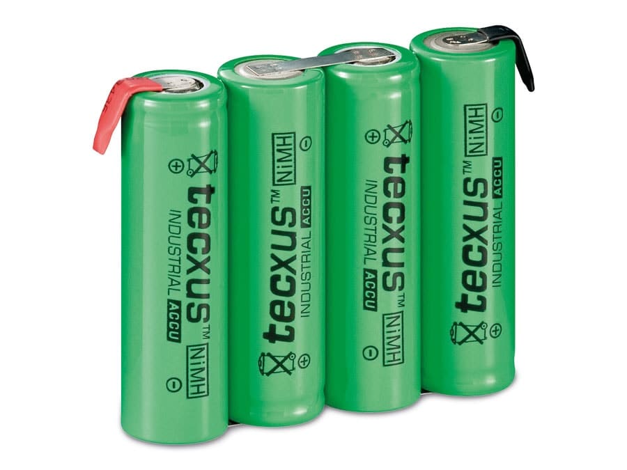 NiMH-Akkupack im Polybag, 4,8 V/2100 mAh