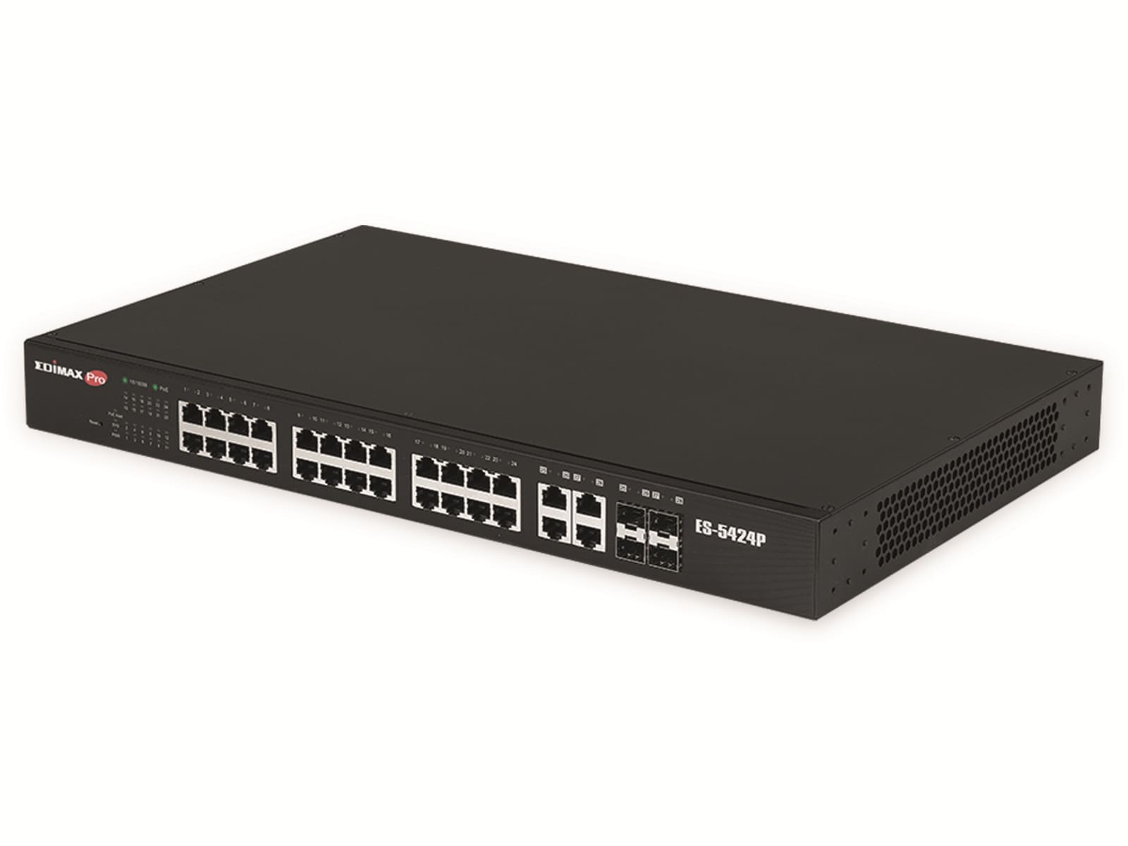 Edimax POE-Switch ES-5424P, 24-port, Fast-Ethernet