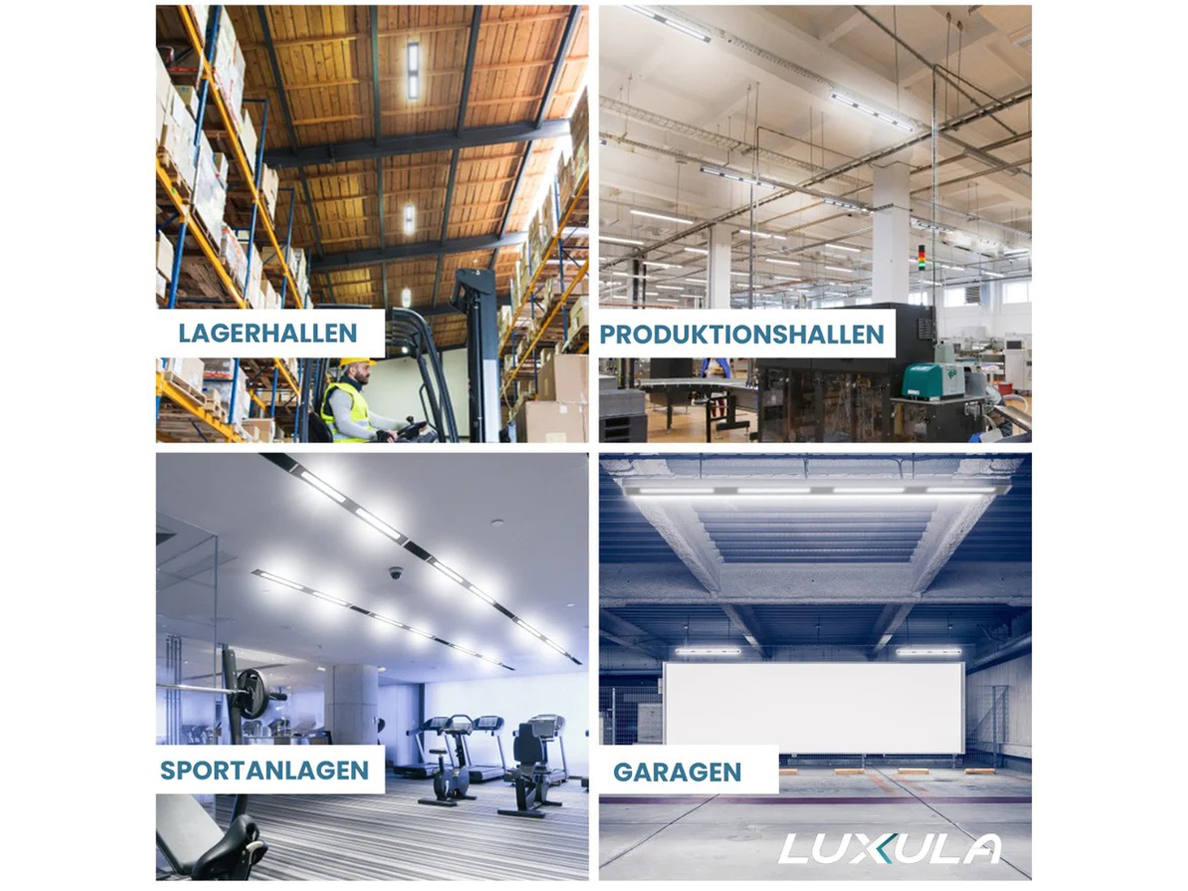 LUXULA LED-Highbay-Leuchte, linear, EEK: E, 50W, 6000lm, 5000K