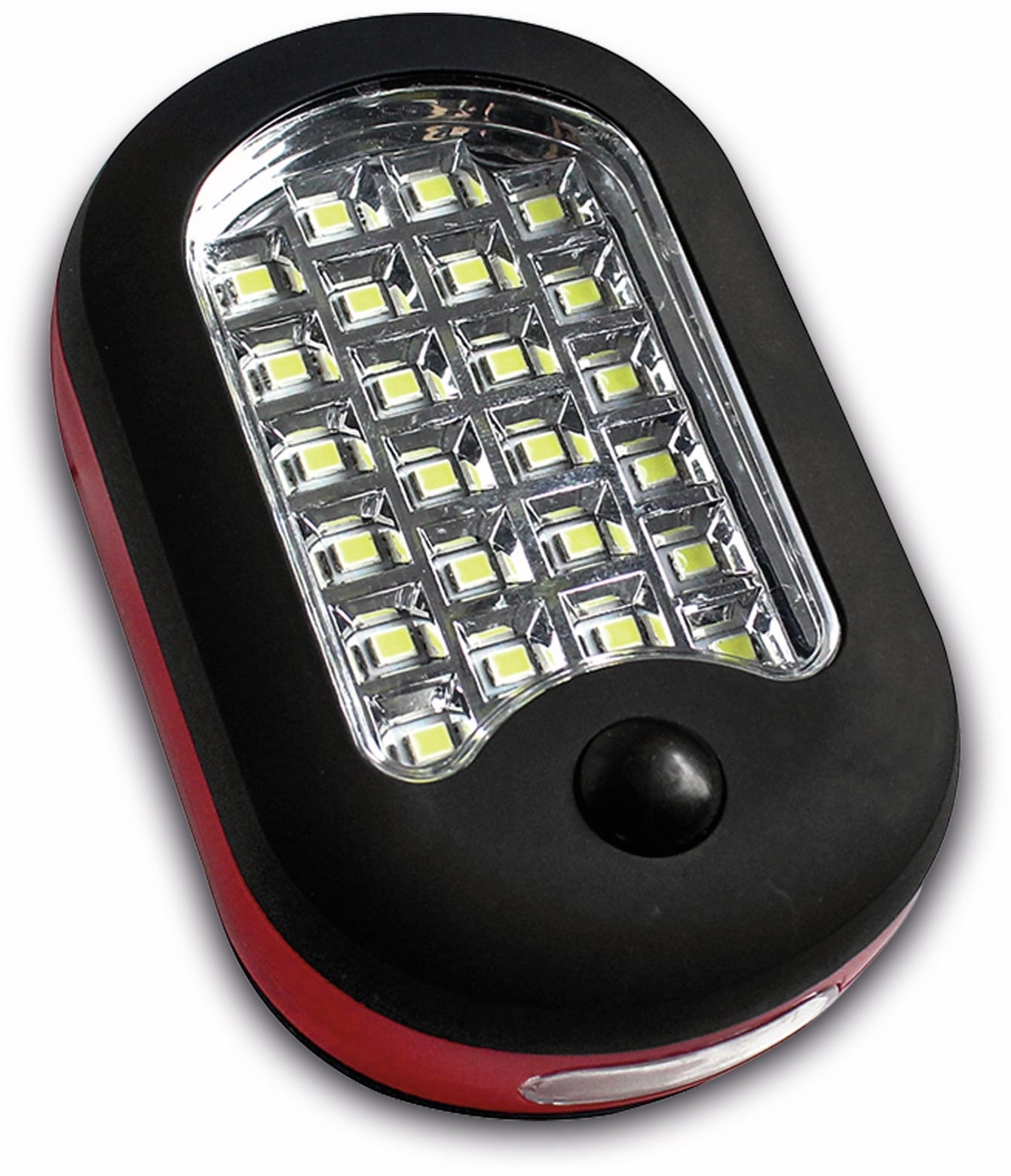 EUFAB LED-Arbeitsleuchte 13495 batteriebetrieben rot/schwarz