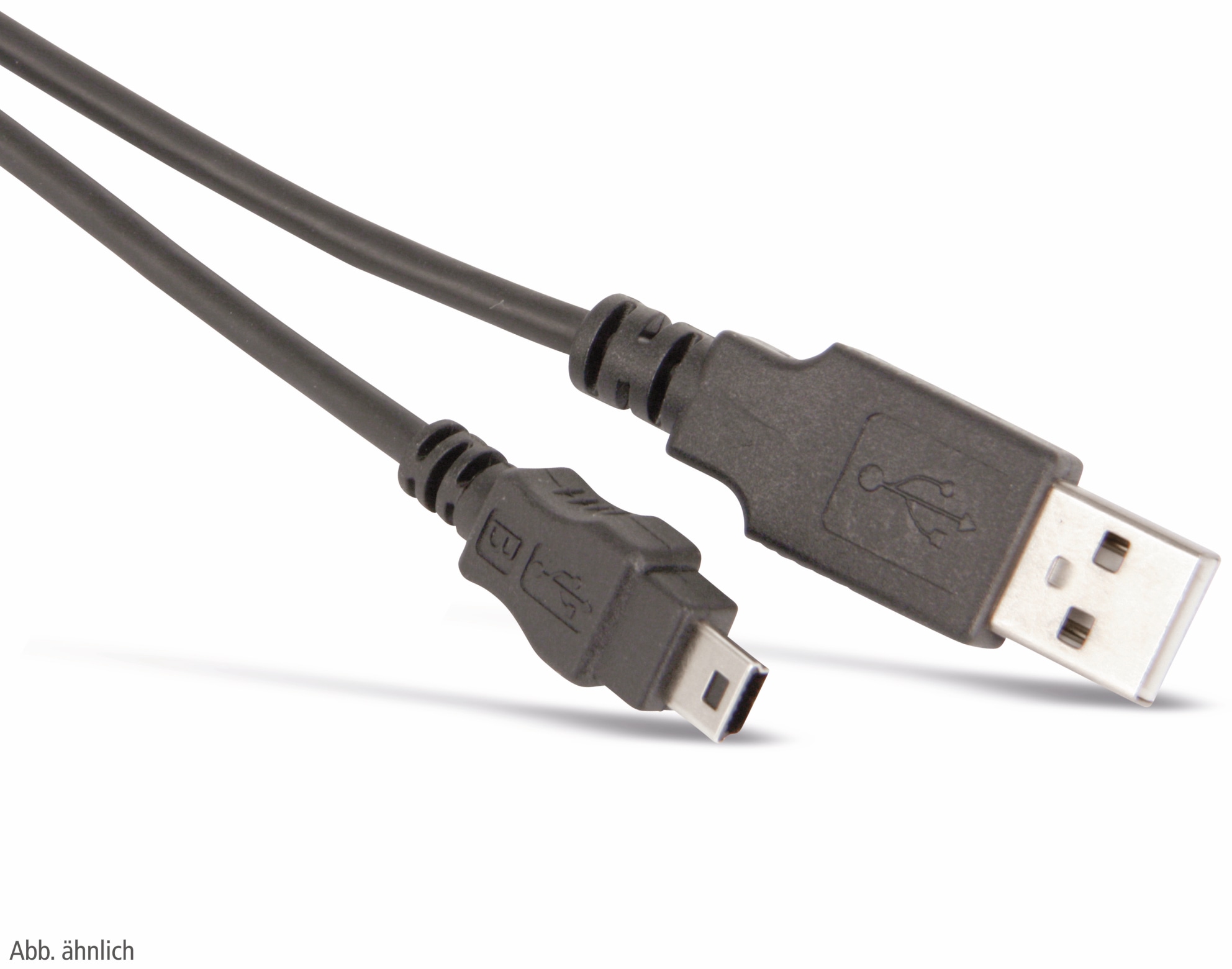 LOGILINK USB-Anschlusskabel A zu Mini-B (B5), 1,8 m