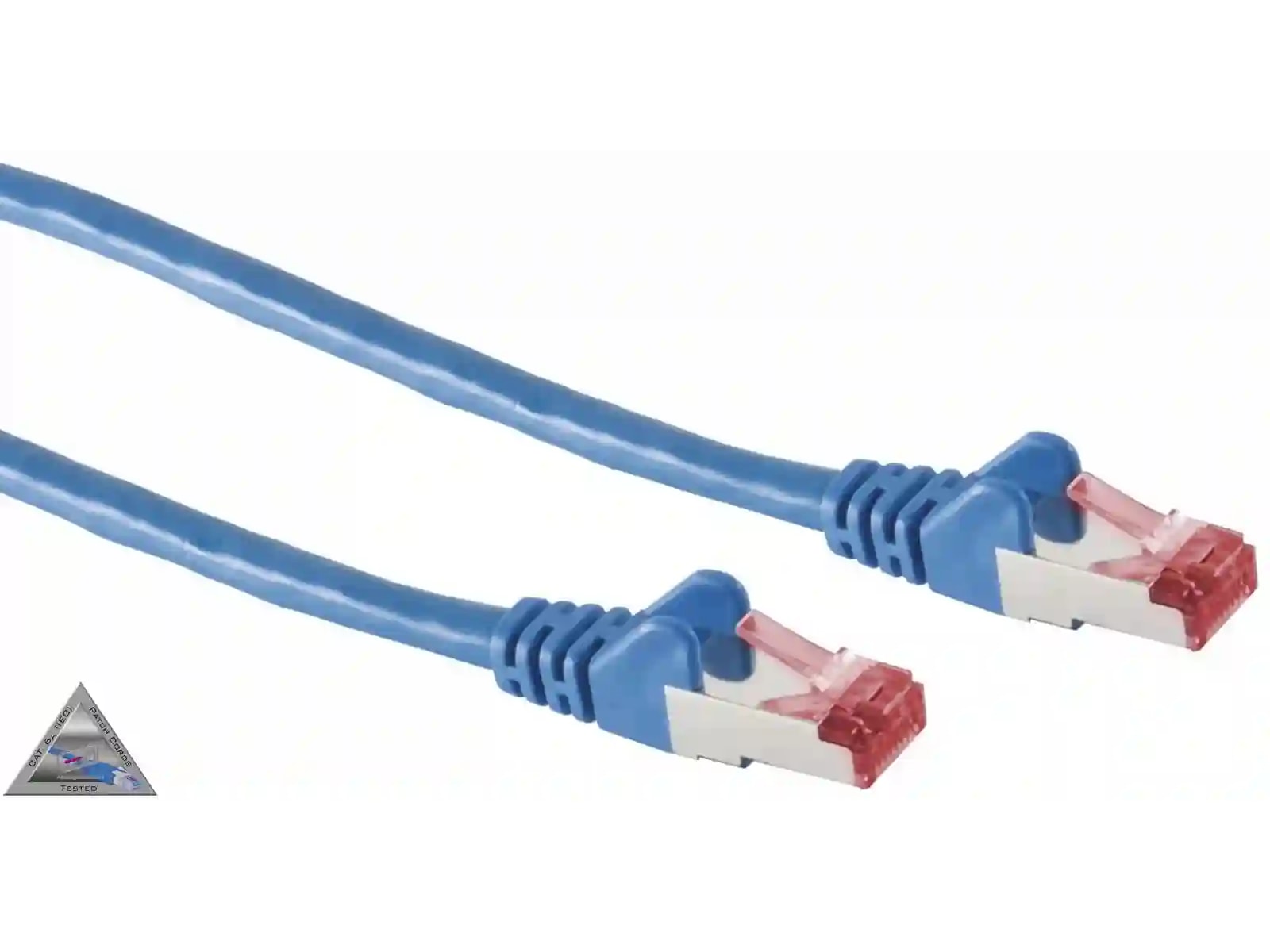 CAT.6A Patchkabel, 30 m, blau