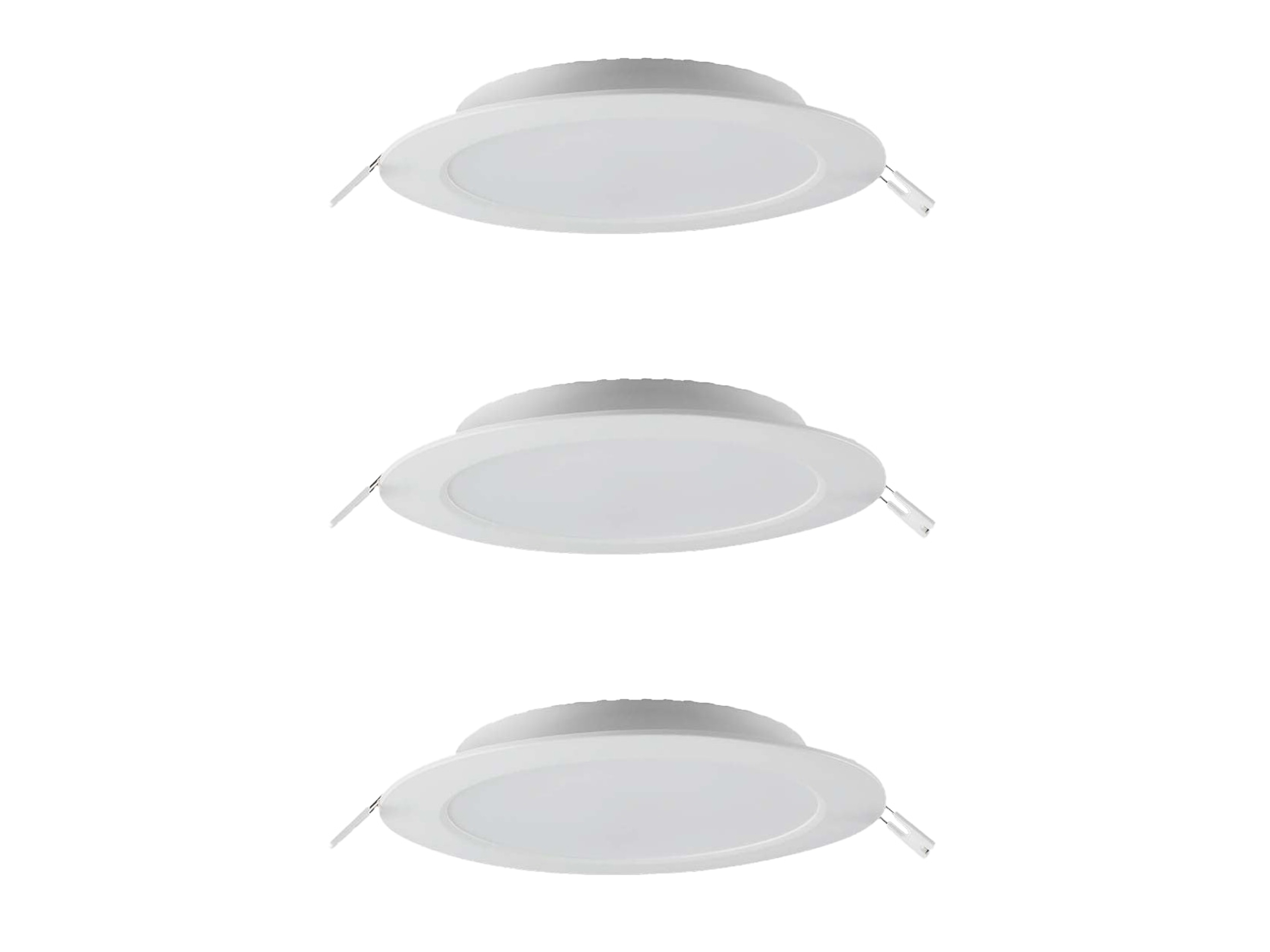 V-TAC LED-Einbauleuchte VT-61012, EEK: F, 12 W, 1200 lm, 4000 K, 3 Stück