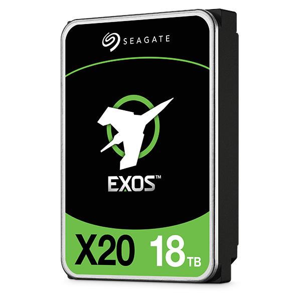SEAGATE HDD Exos X20, 8,9 cm (3.5"), 18 TB, 7200 U/min, 256MB