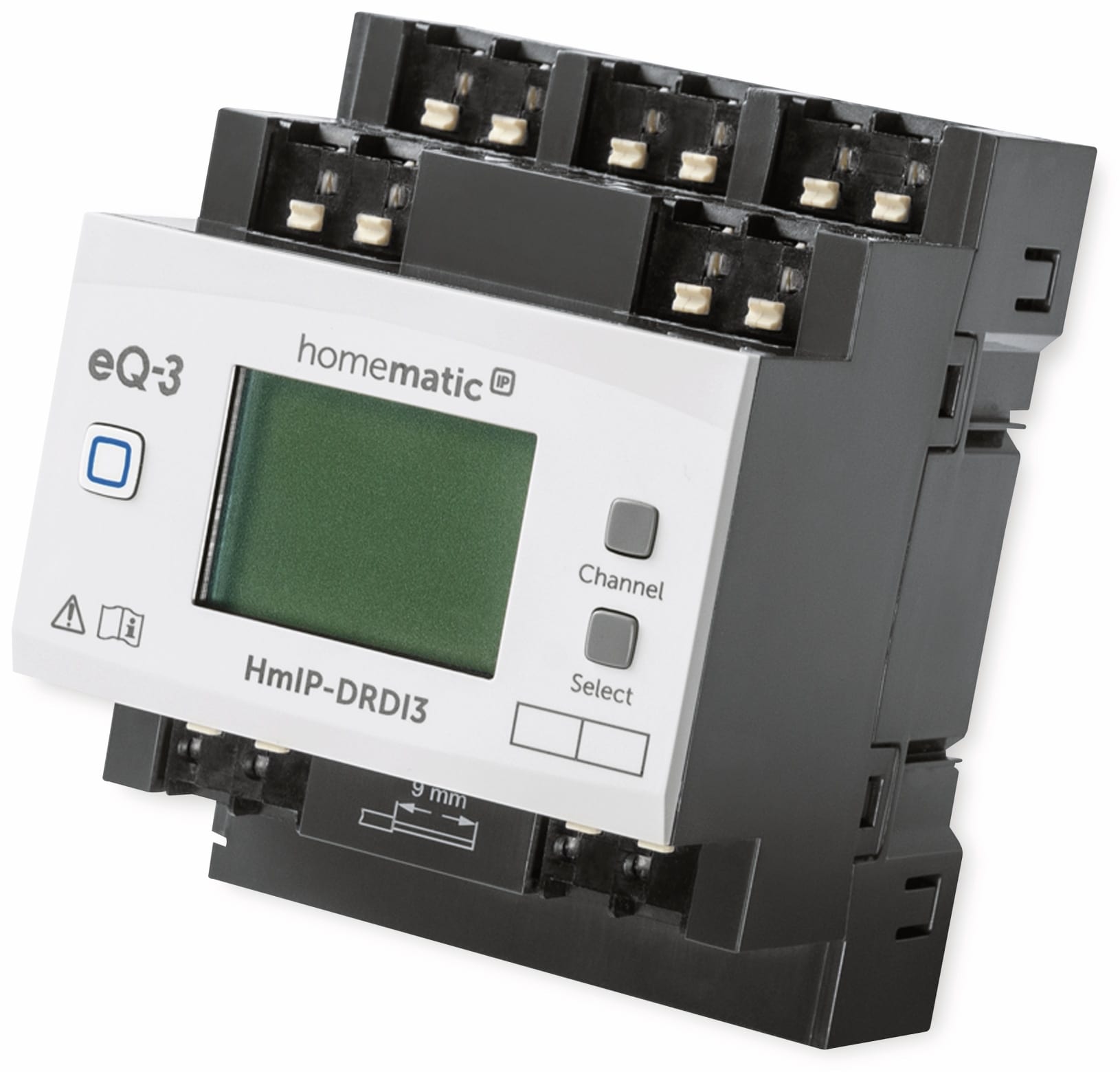 HOMEMATIC IP Smart Home 154434A0, Dimmaktor für Hutschienenmontage, 3-fach