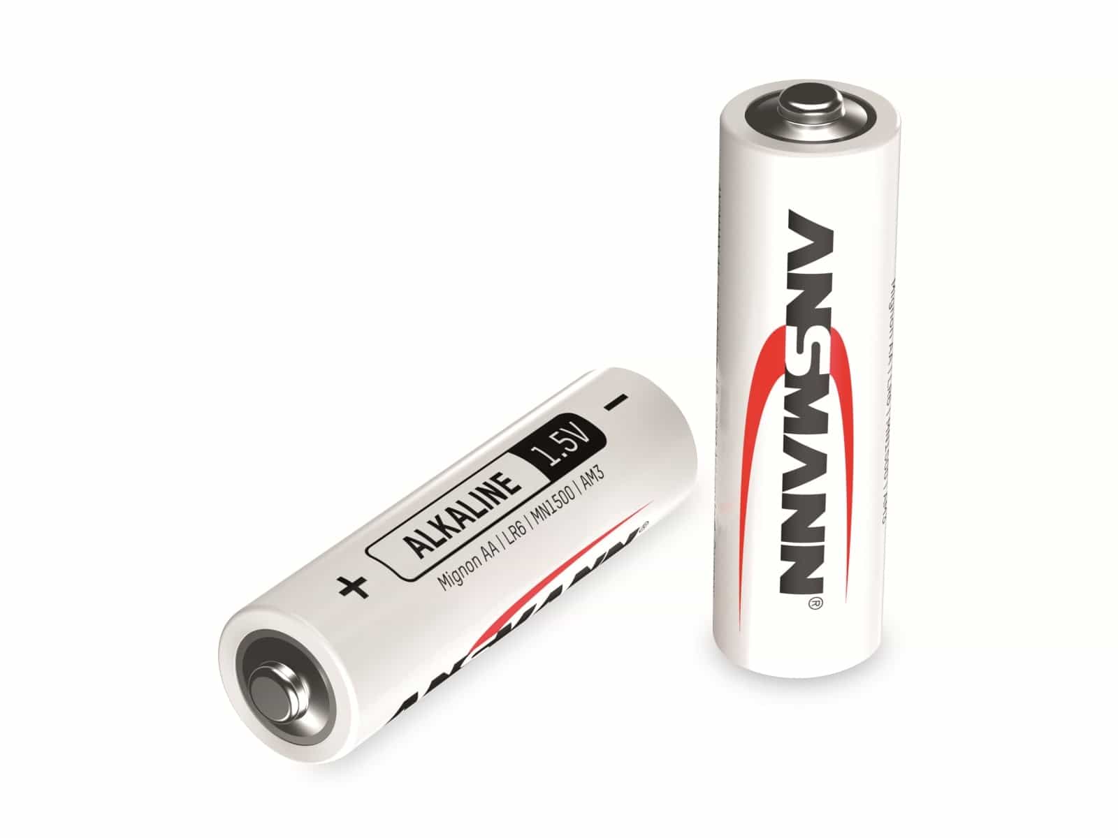 ANSMANN Alkaline Batterien, 42 Stück AA /Mignon und 42 Stück AAA/Micro im Sparset