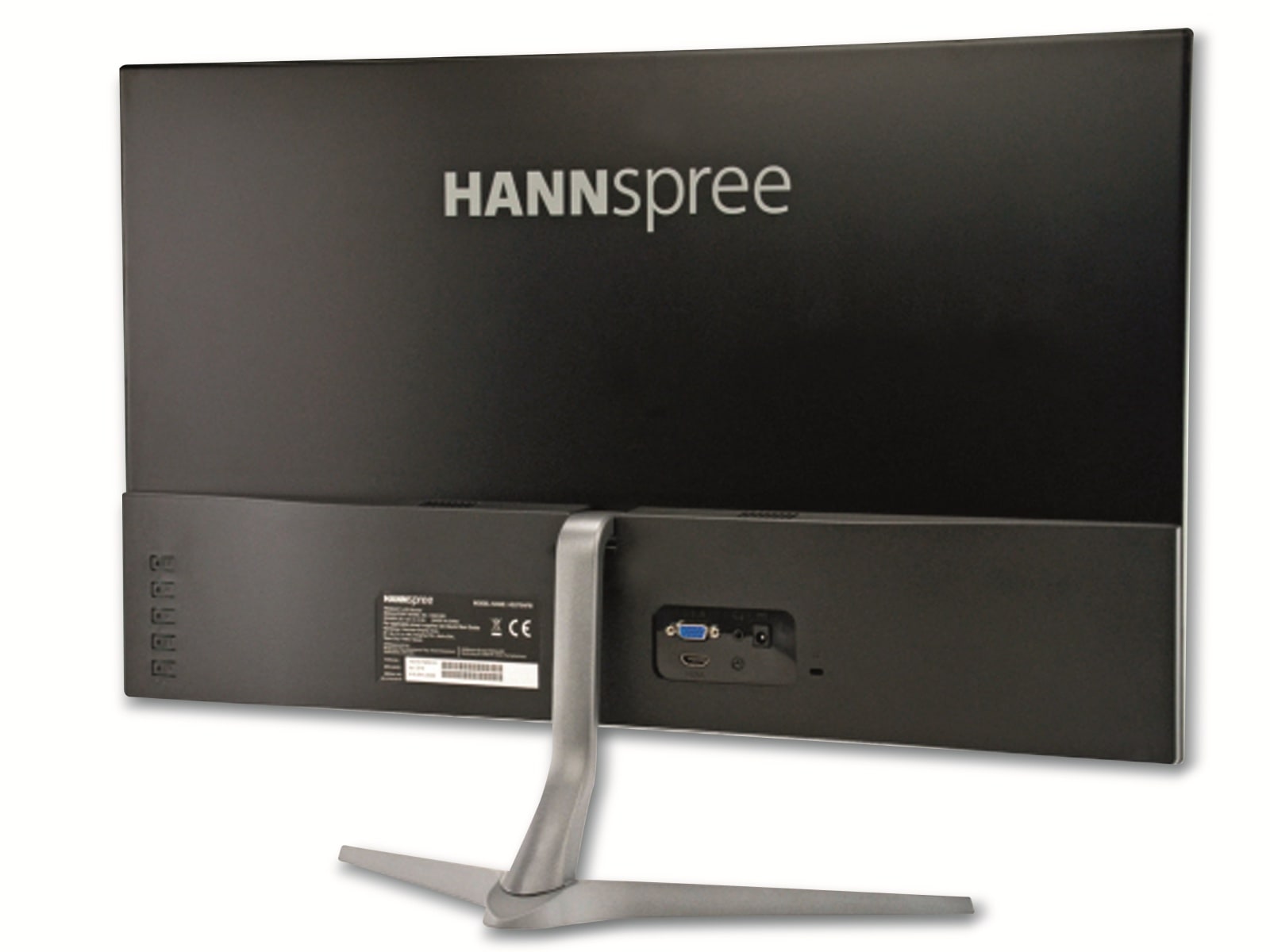 HANNspree Monitor HS275HFB, 27", EEK: E (A bis G), 16:9, 5ms, VGA, HDMI