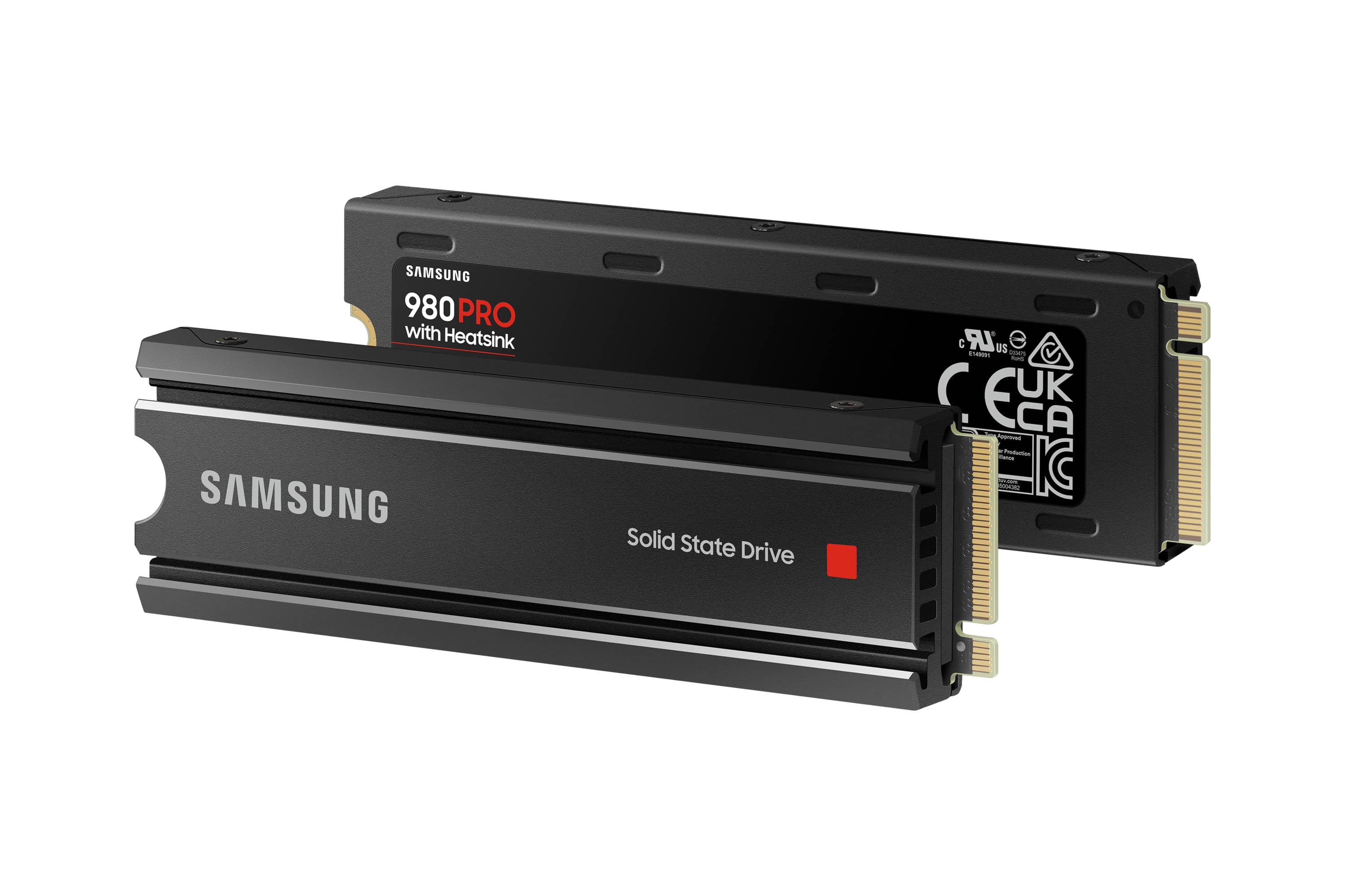 SAMSUNG M.2 SSD Festplatte 980 Pro Heatsink 2TB