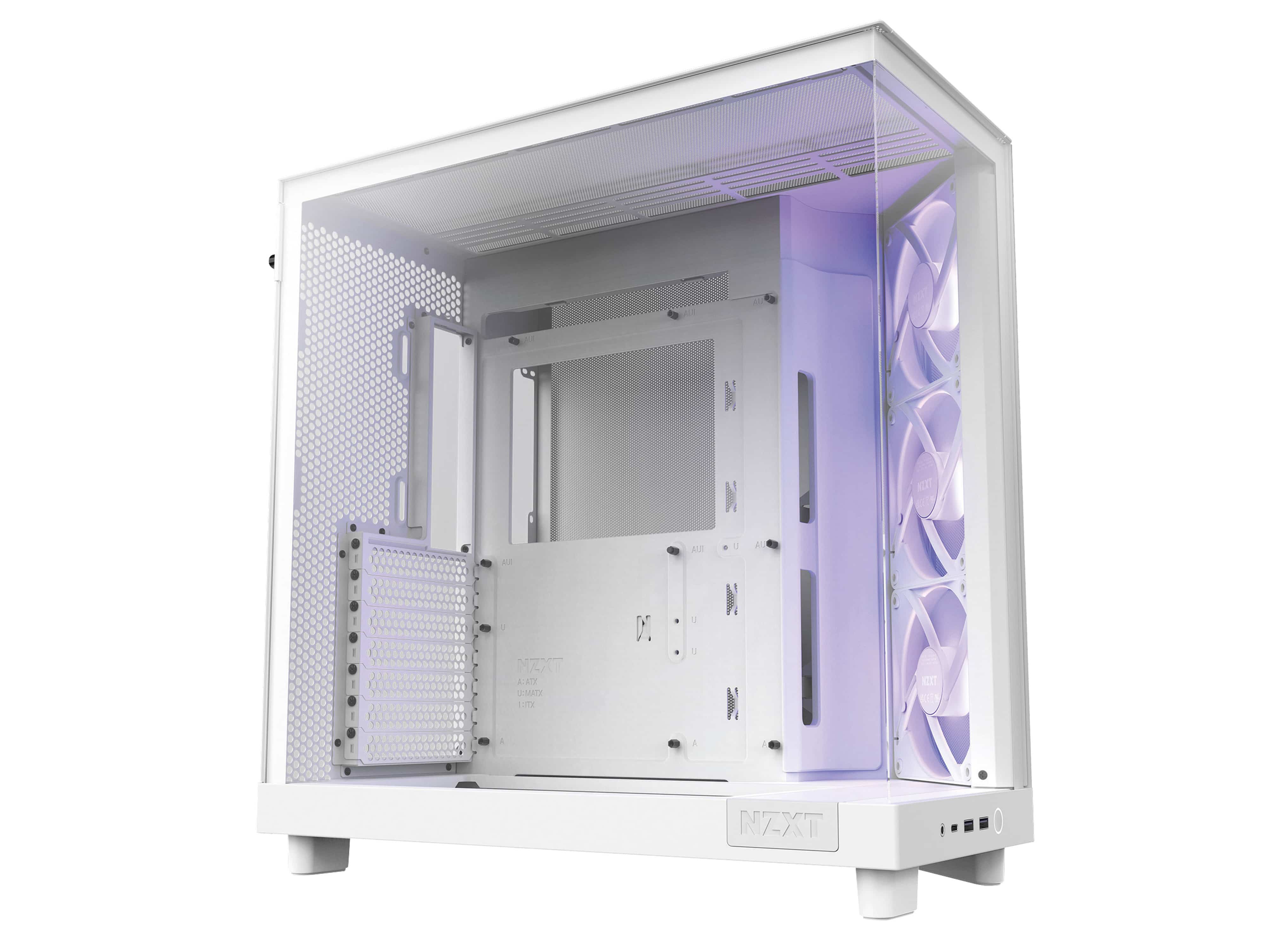 NZXT Midi Tower H6 Flow RGB weiß