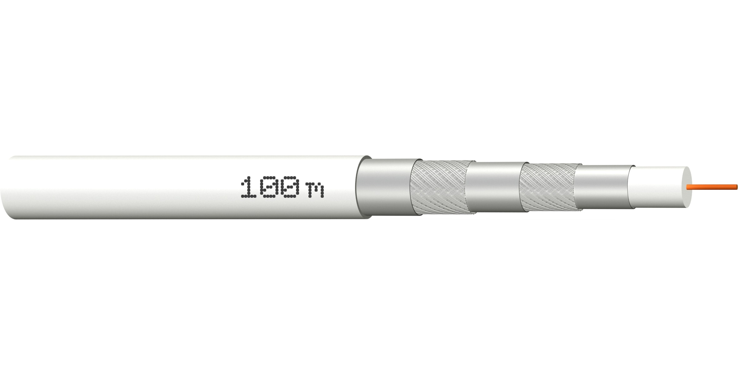 MEGASAT Koaxialkabel , Vollkupfer, 135 dB, 100 m