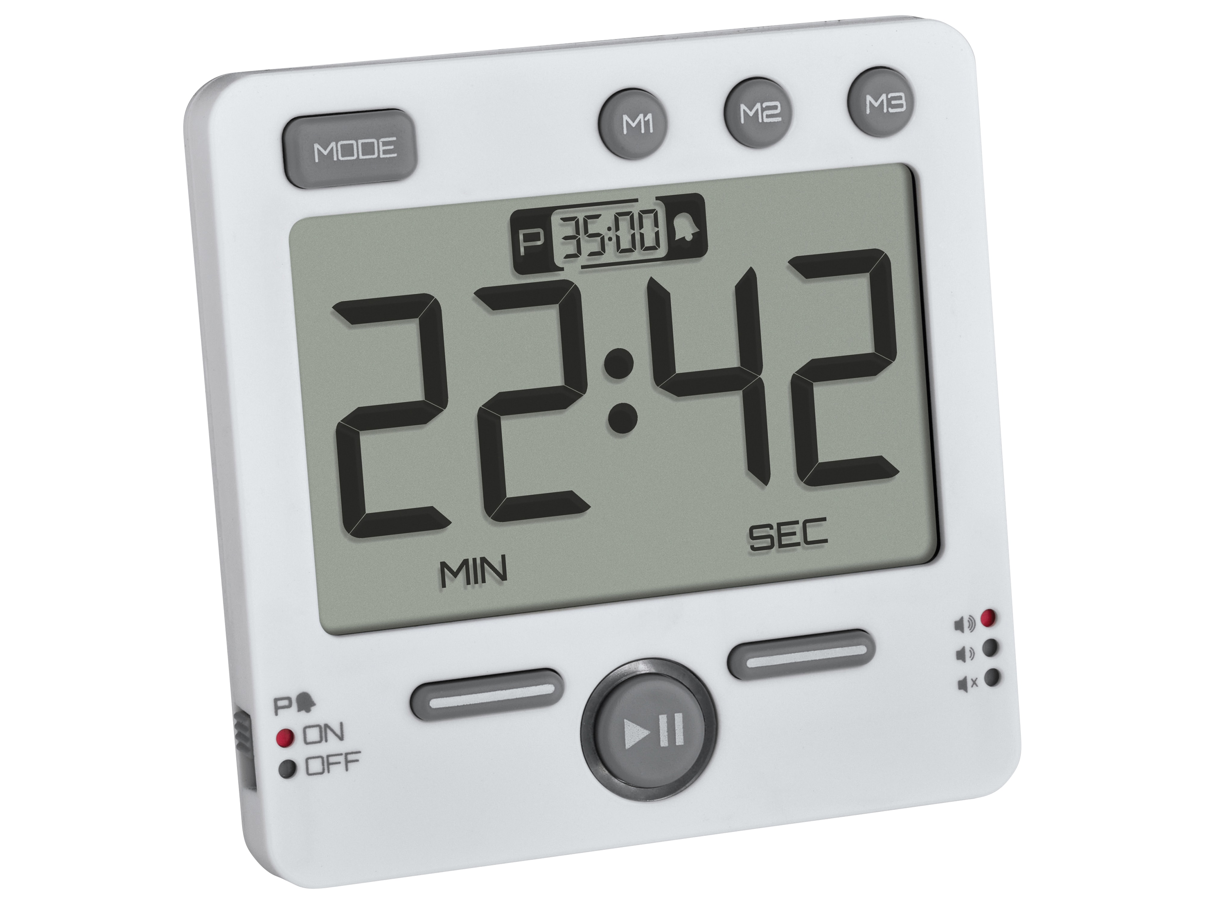 TFA Digitaler Timer und Stoppuhr 99Hours, 38.2049.02