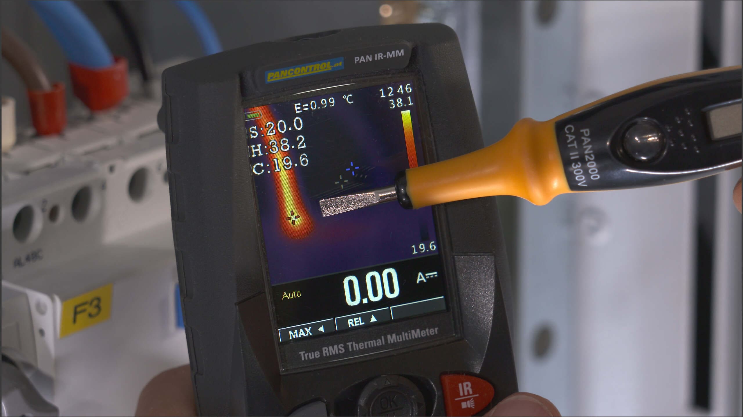 PANCONTROL Digital Multimeter mit Infrarot-Kamera, PAN IR-MM