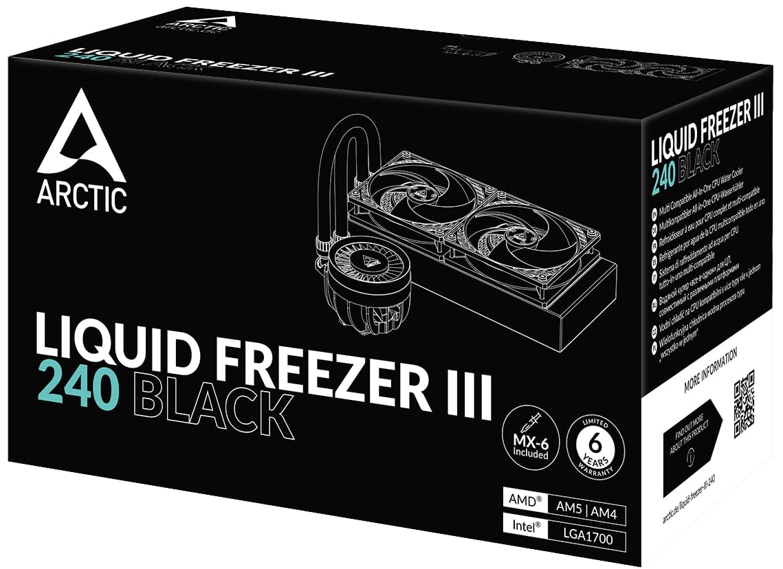 ARCTIC Wasserkühlung Liquid Freezer III 240