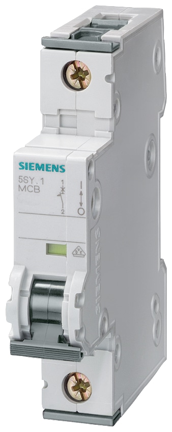 SIEMENS Leitungsschutzschalter 5SY4104-7, 230/400 V, 1-polig, C, 4 A