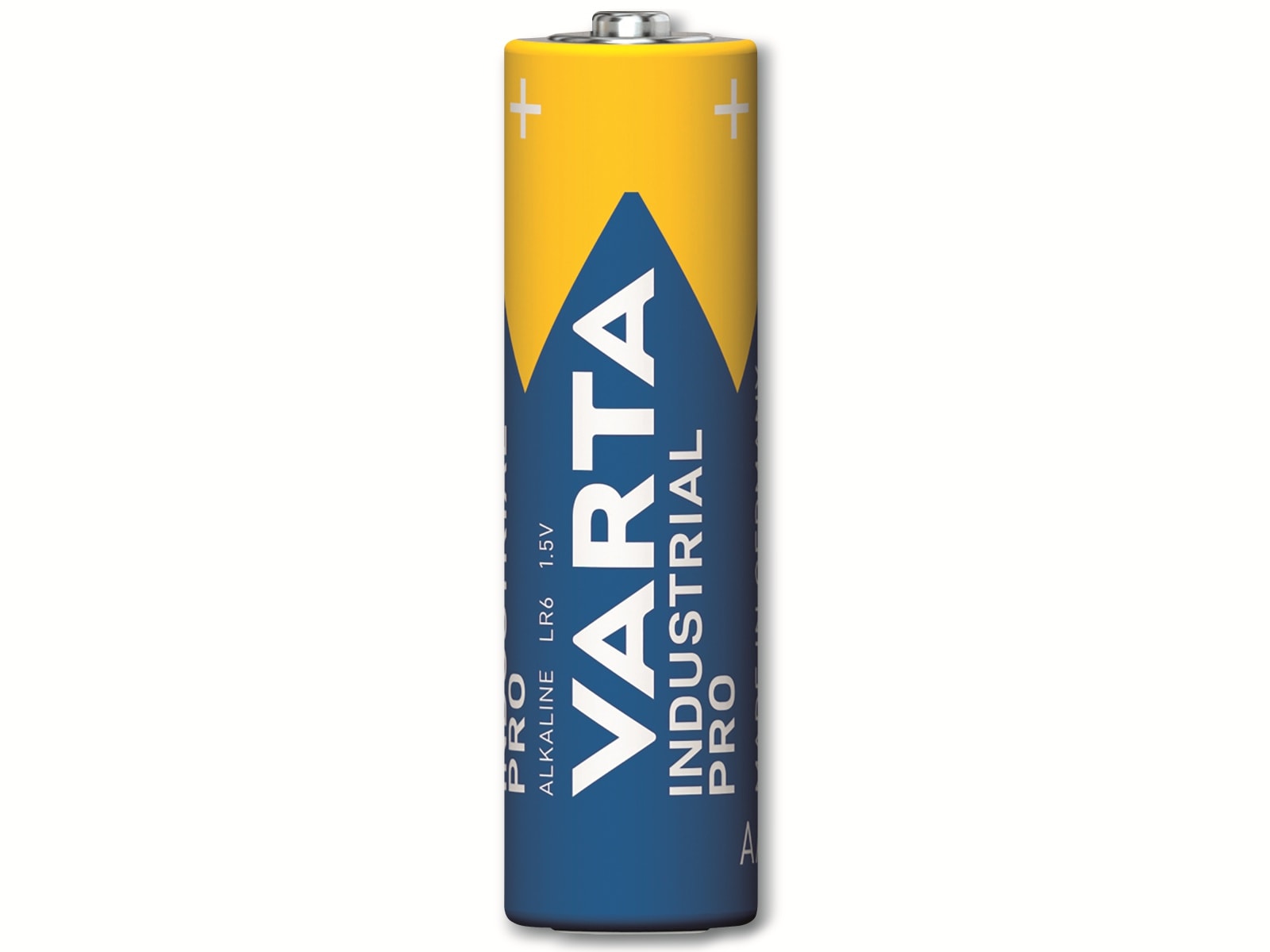 VARTA Batterie Alkaline, Mignon, AA, LR06, 1.5V, Industrial Pro, 10 Stück