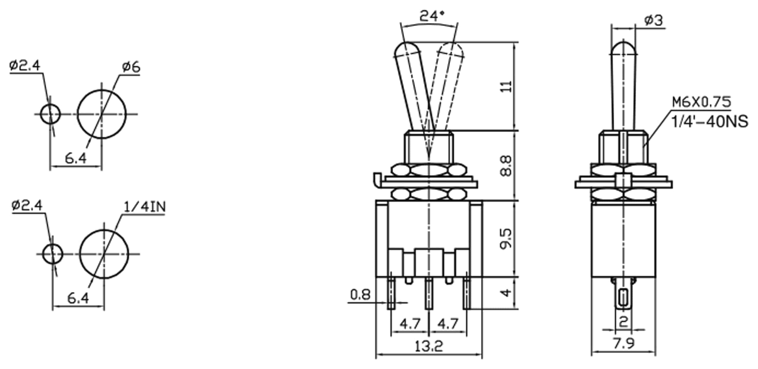 Kipptaster MTS-112-A1