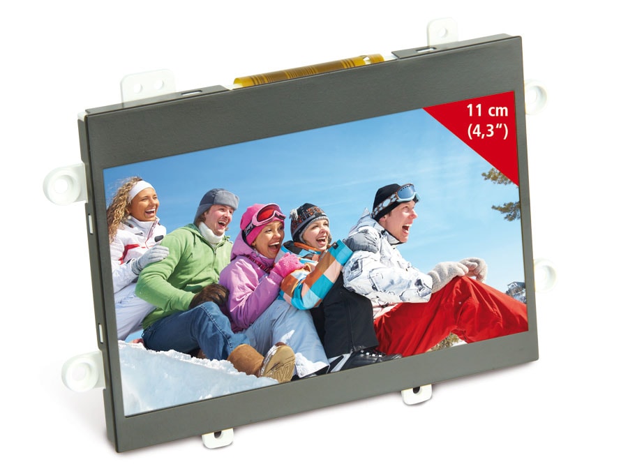 10,9 cm (4,3") Display-Set JD43T30-C/MEX043TM-40D-HYO-CO, CVBS