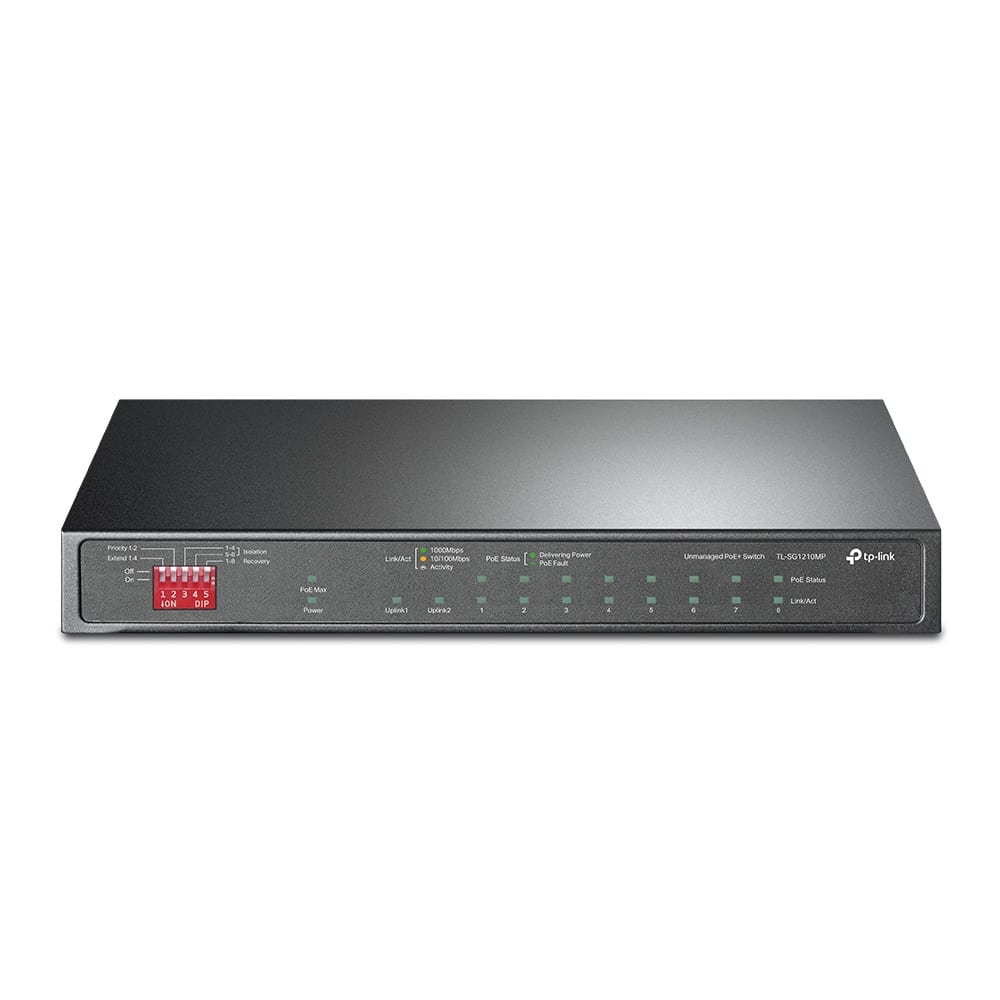 TP-LINK Desktop-Switch TL-SG1210MP