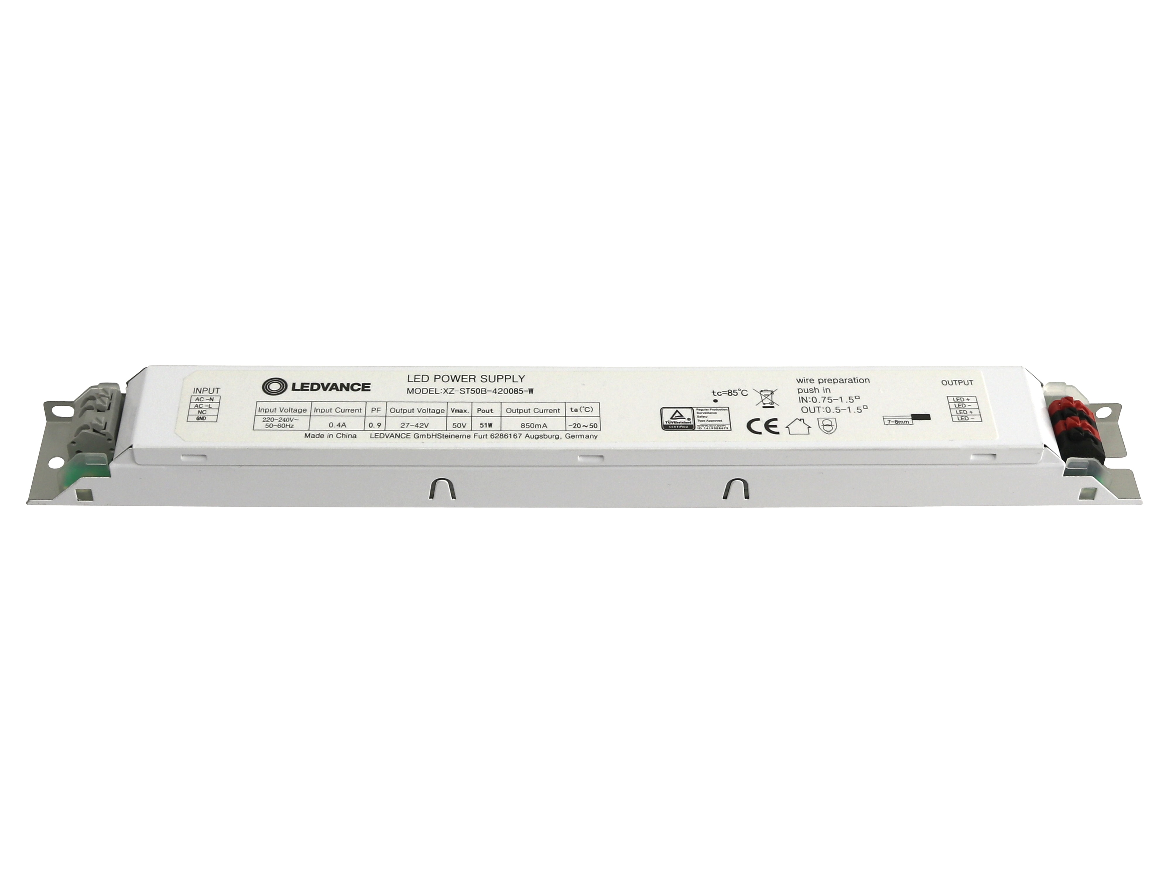 LEDVANCE LED-Schaltnetzteil XZ-ST50B-420085-W, 35 W